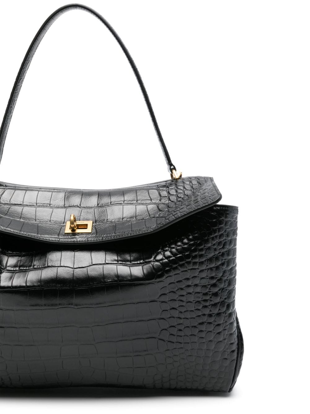 Balenciaga Bags Black Calf Leather