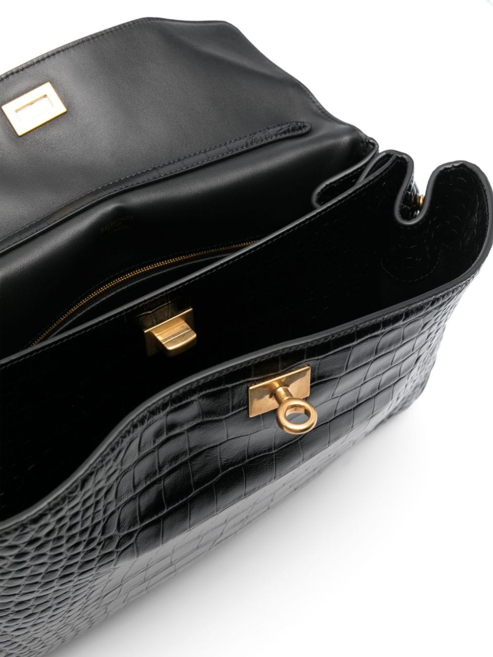 Balenciaga Bags Black Calf Leather
