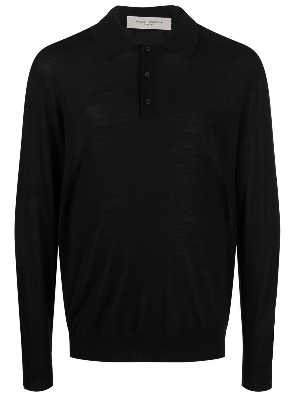 Golden Goose Sweaters Black Wool Virgin