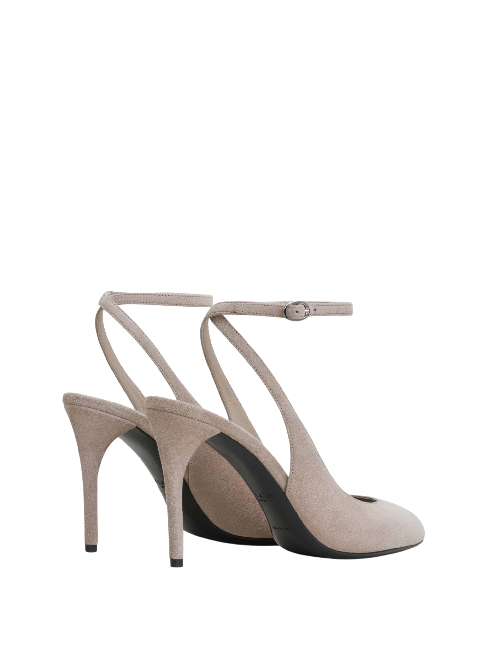 Alaia With Heel Grigio
