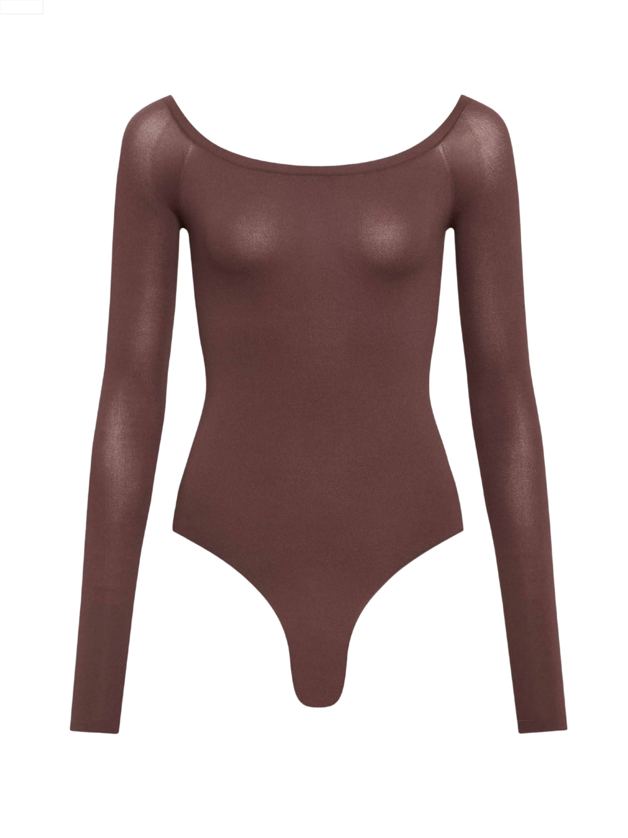 Alaia Top Marrone