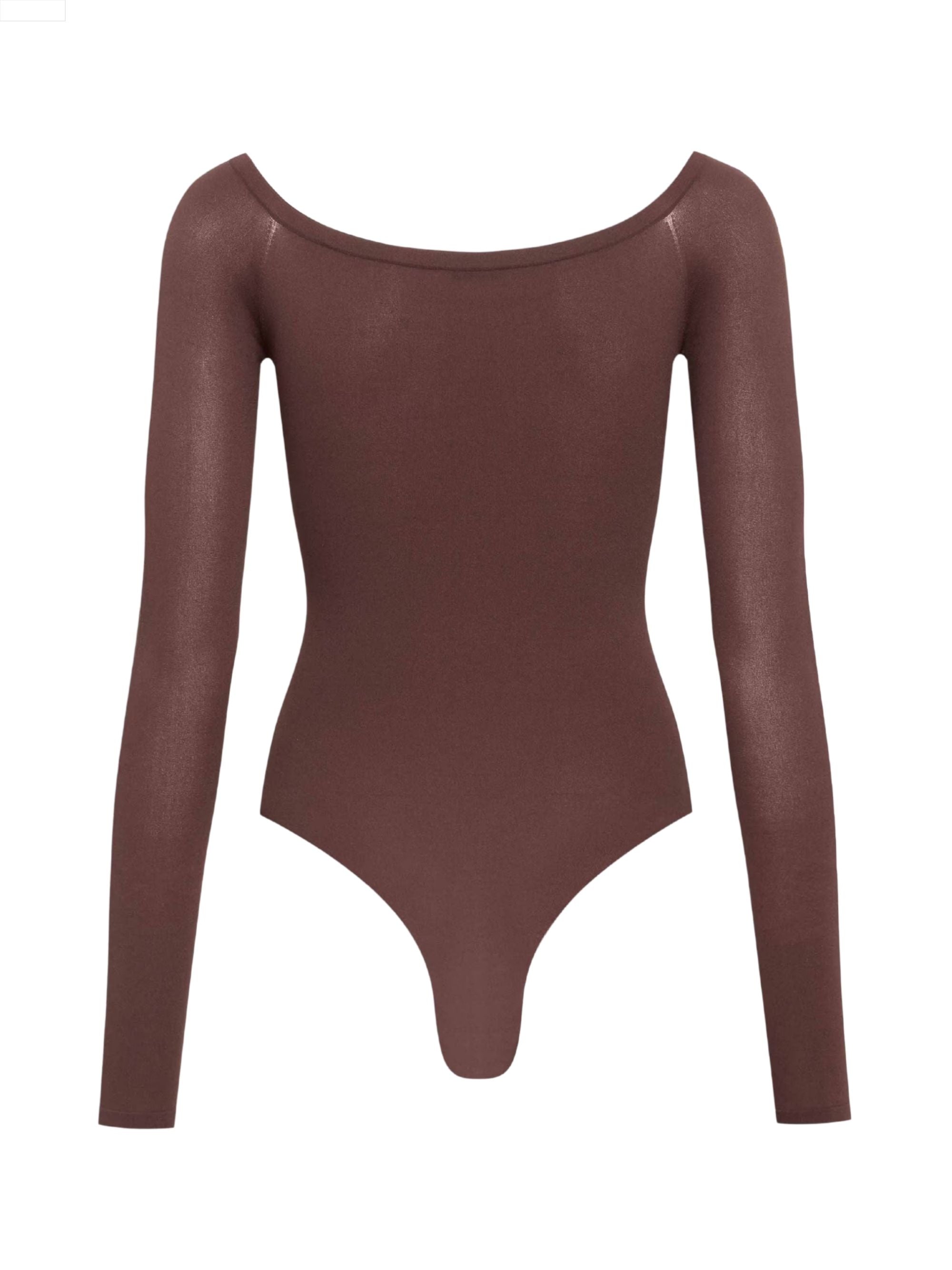 Alaia Top Marrone