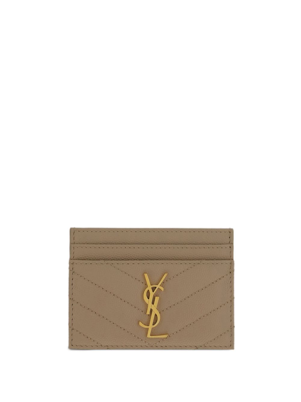 Saint Laurent Wallets Beige Calf Skin