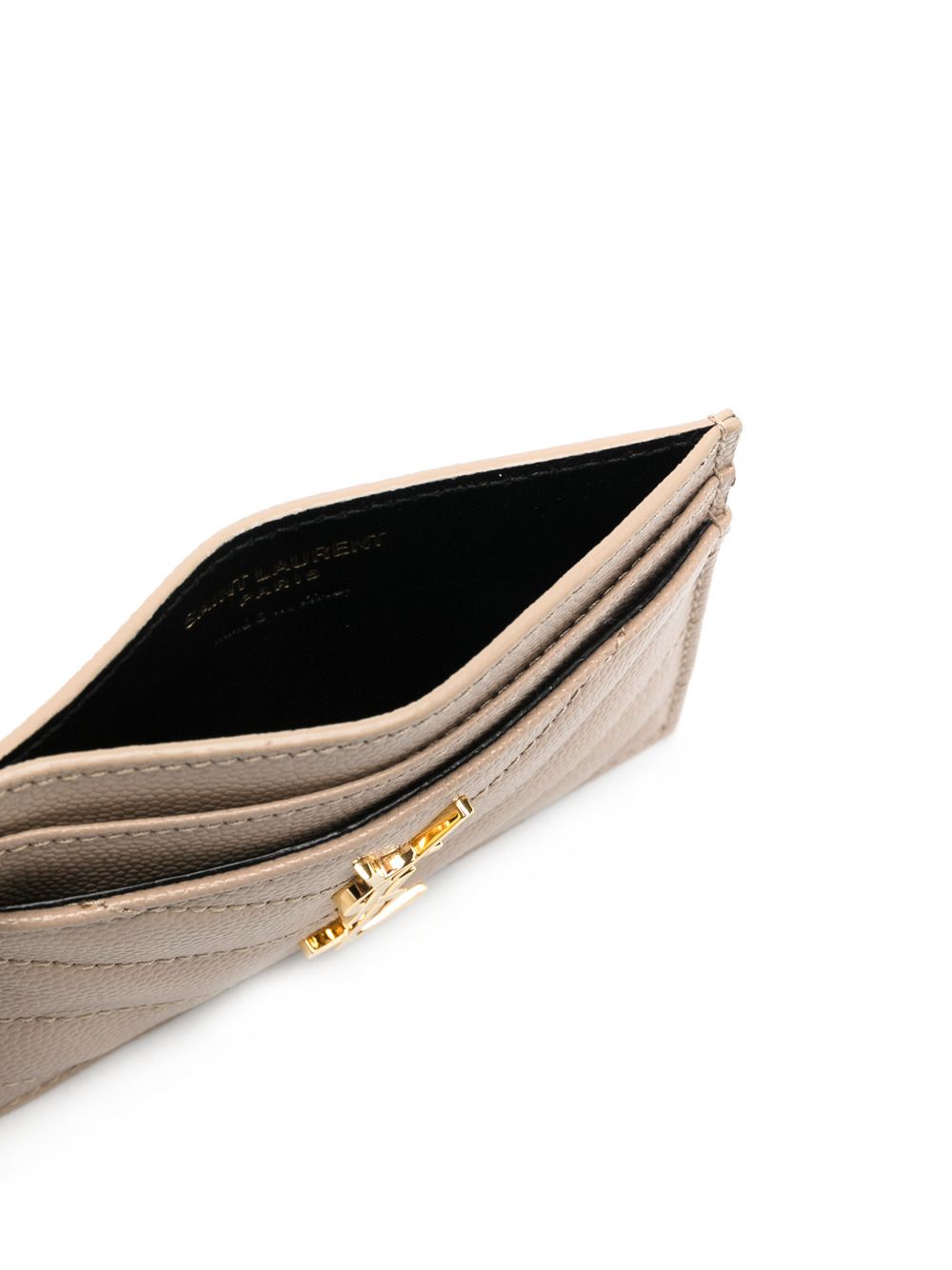 Saint Laurent Wallets Beige Calf Skin