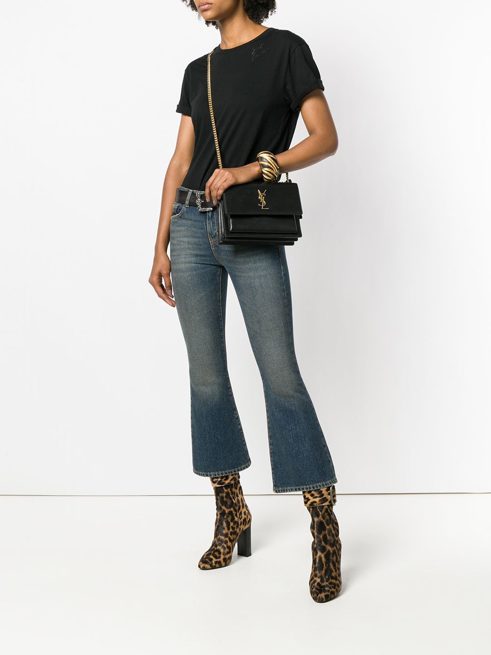 Saint Laurent Bags Black Calf Skin