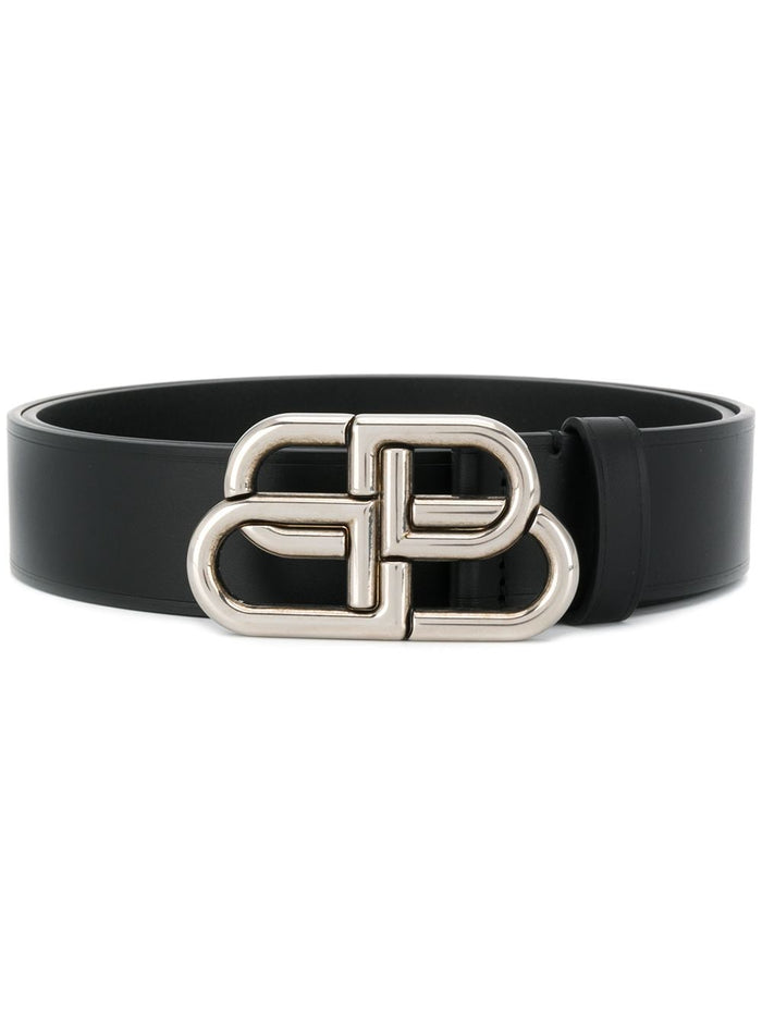 Balenciaga Belts Black Calf Skin