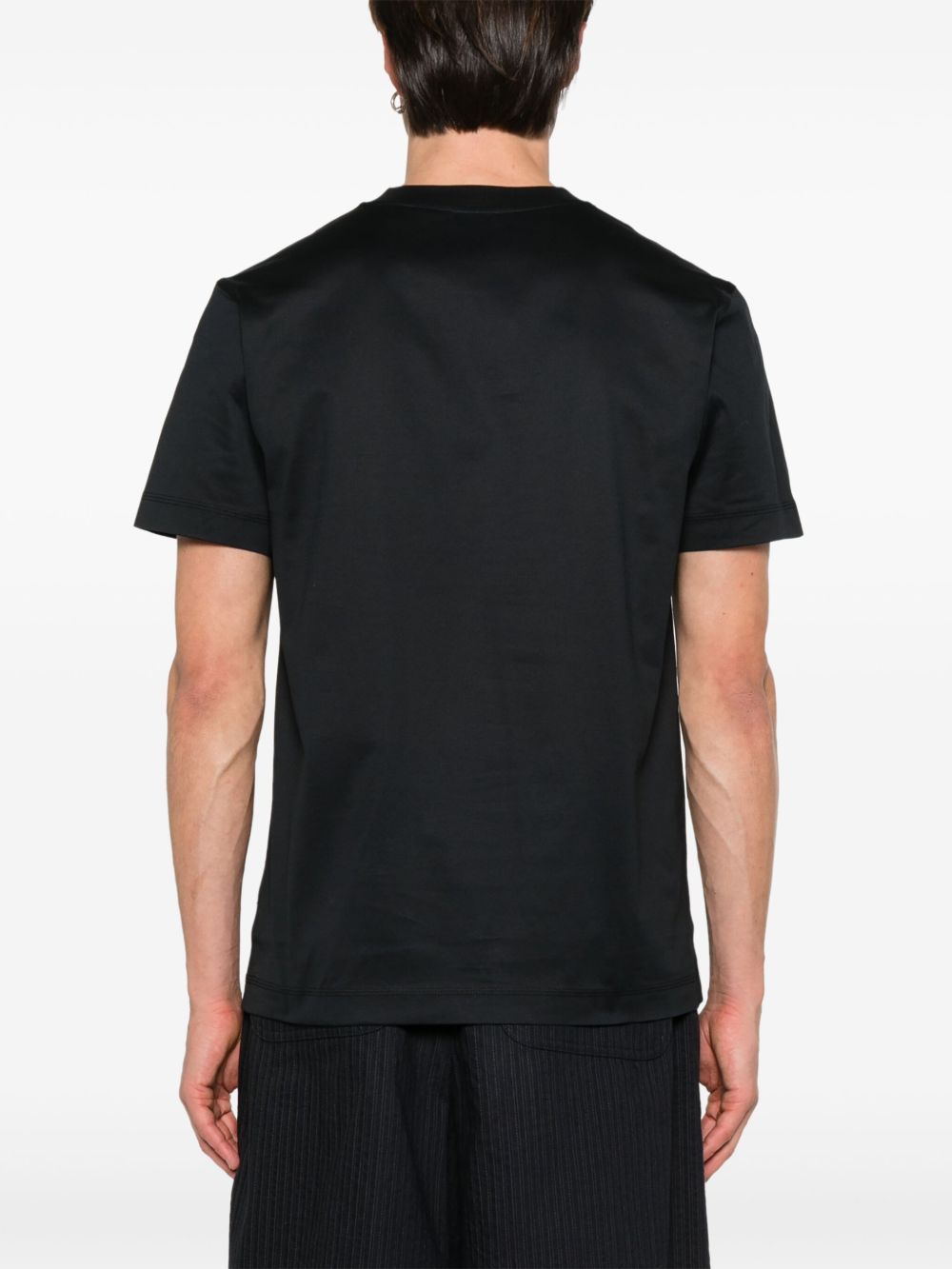 Burberry T-Shirts And Polos Black Cotton