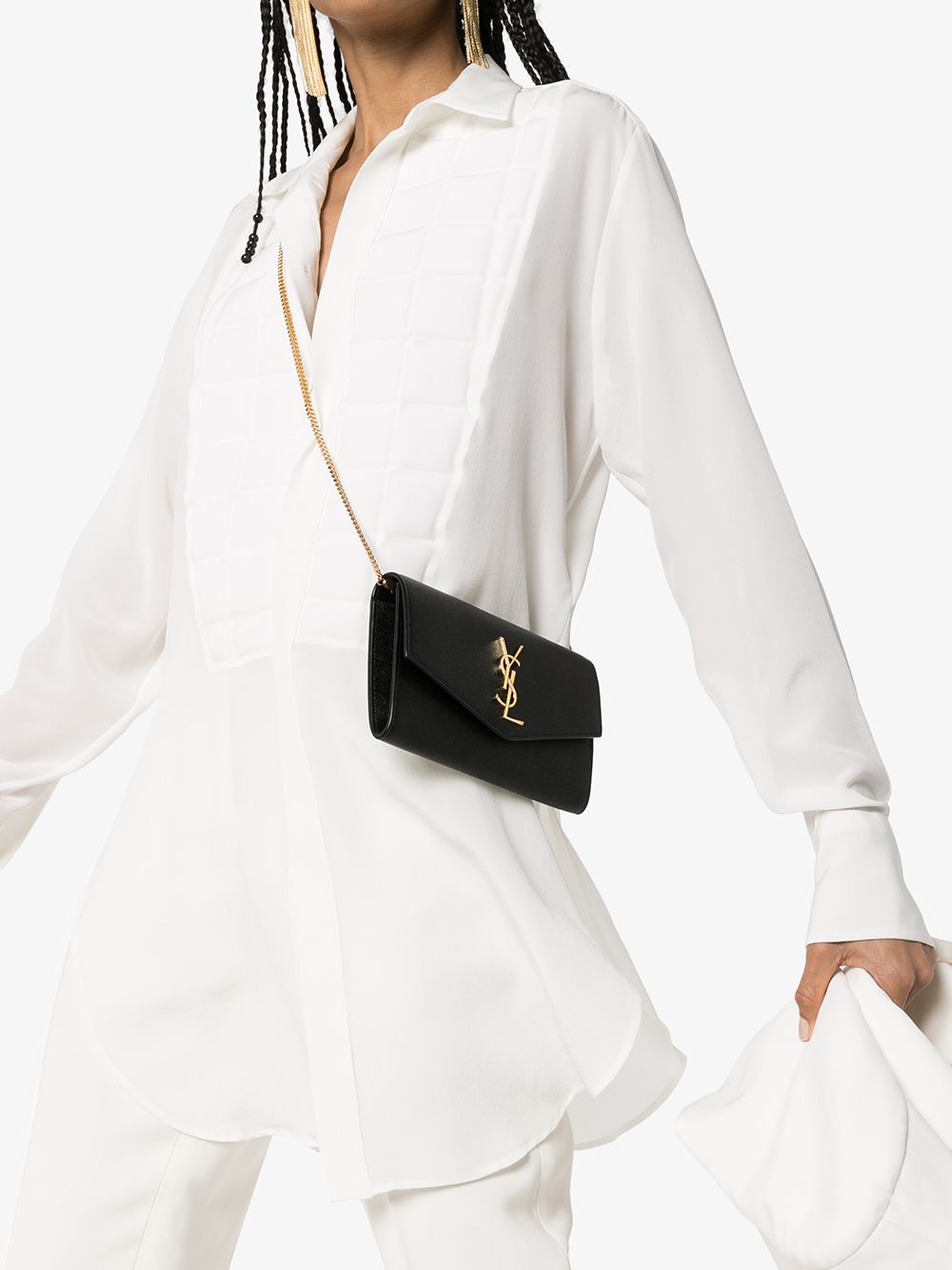 Saint Laurent Bags Black Calf Skin