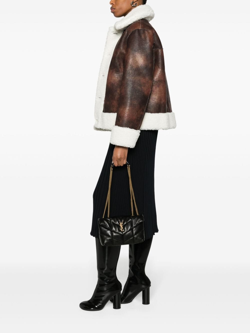Saint Laurent Bags Black Lamb