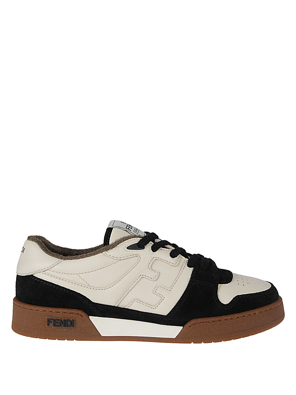 Fendi Sneakers Black Calf Leather