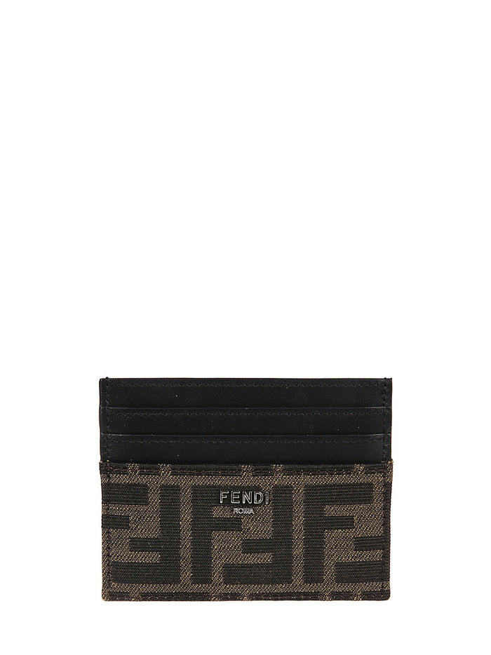 Fendi Wallets Black Calf Leather