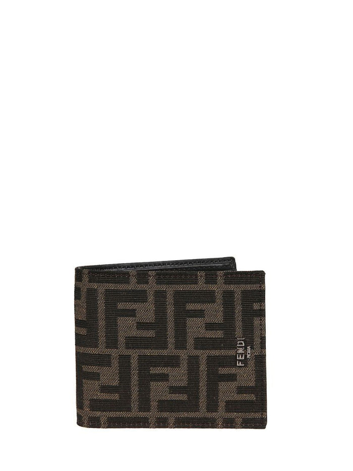 Fendi Wallets Brown Calf Leather