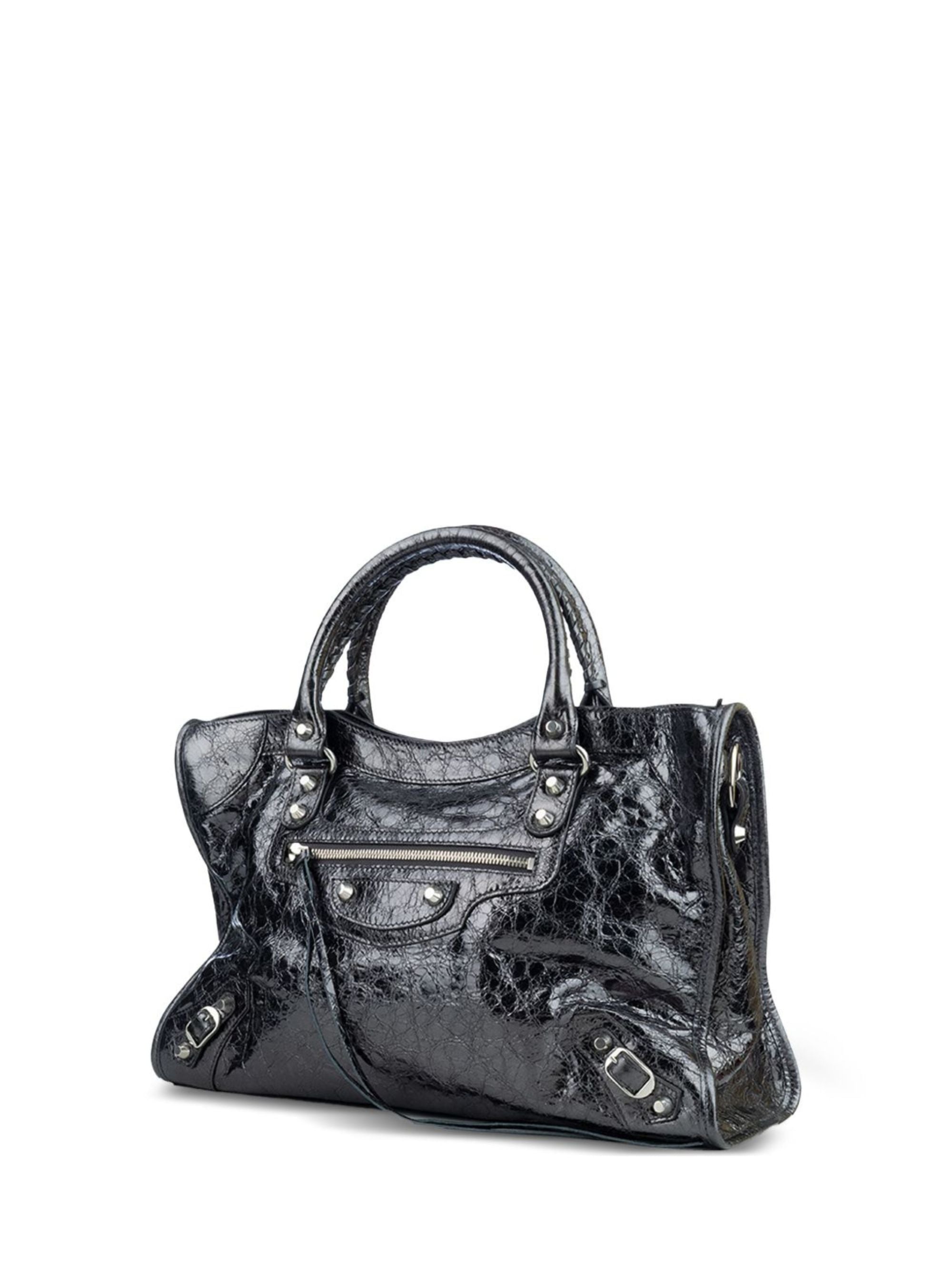 Balenciaga Bags Grey Lamb Leather