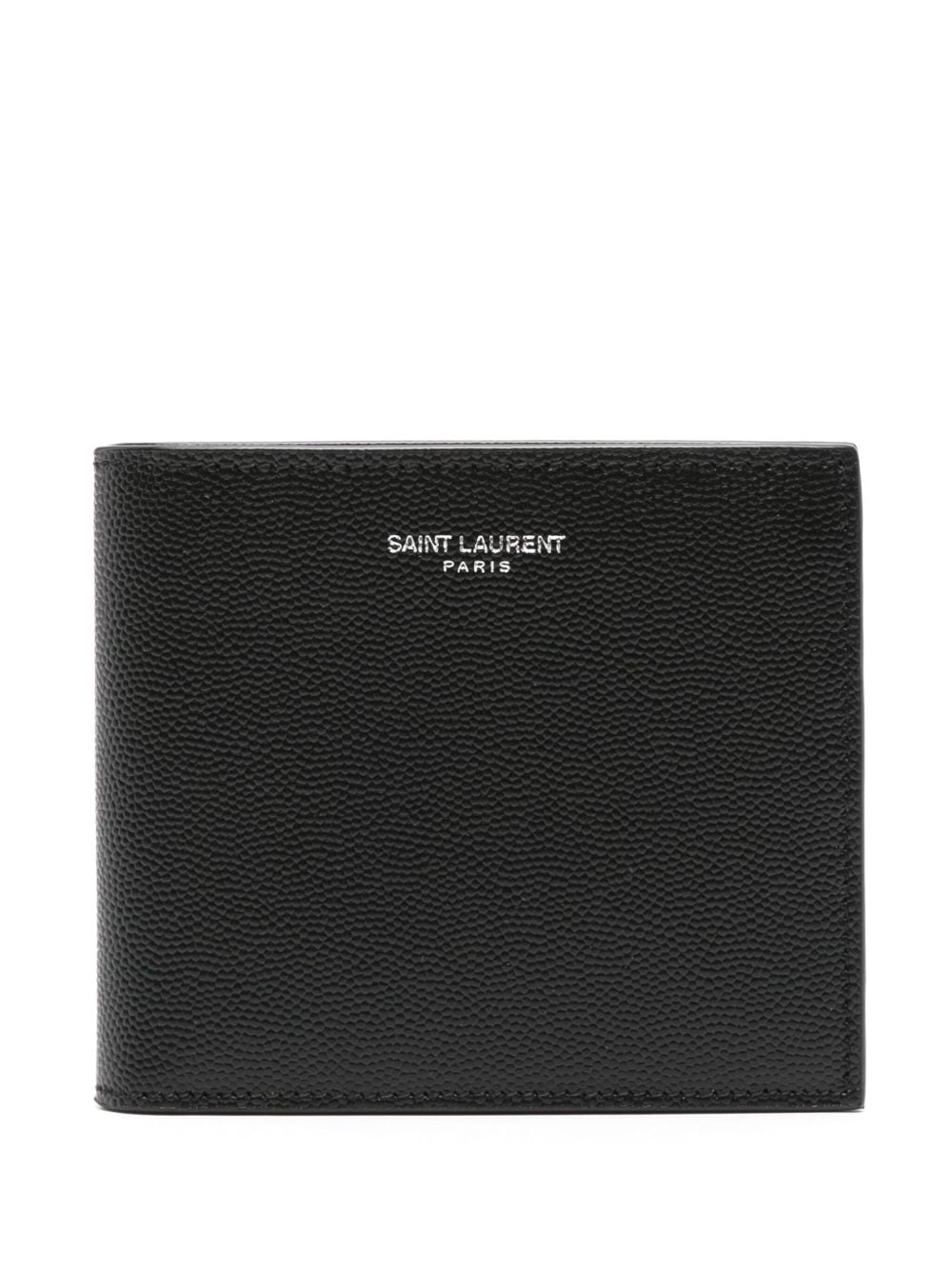 Saint Laurent Wallets Black Calf Skin