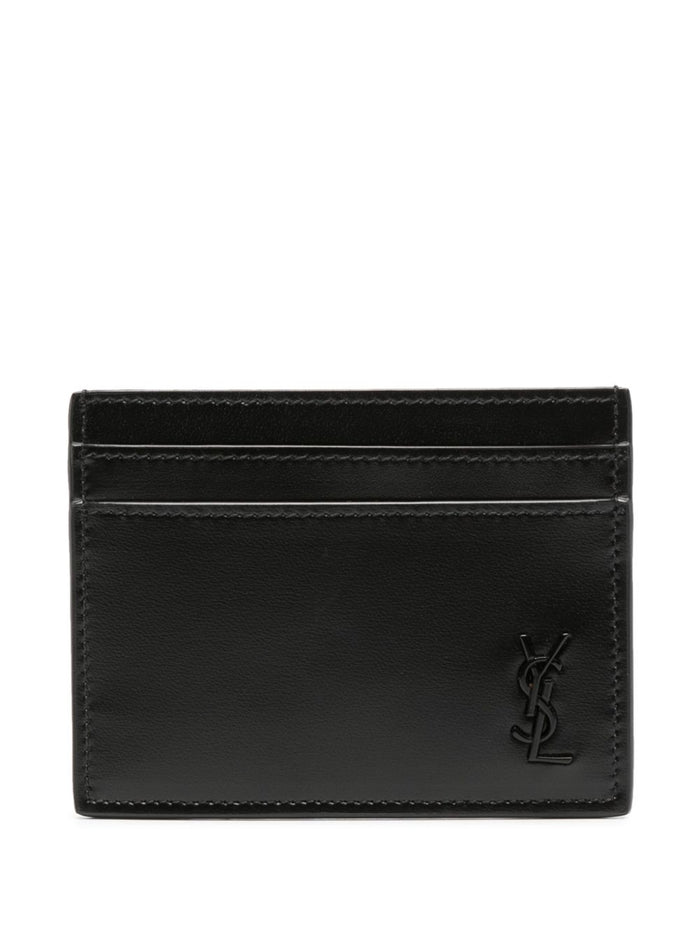 Saint Laurent Wallets Black Calf Skin
