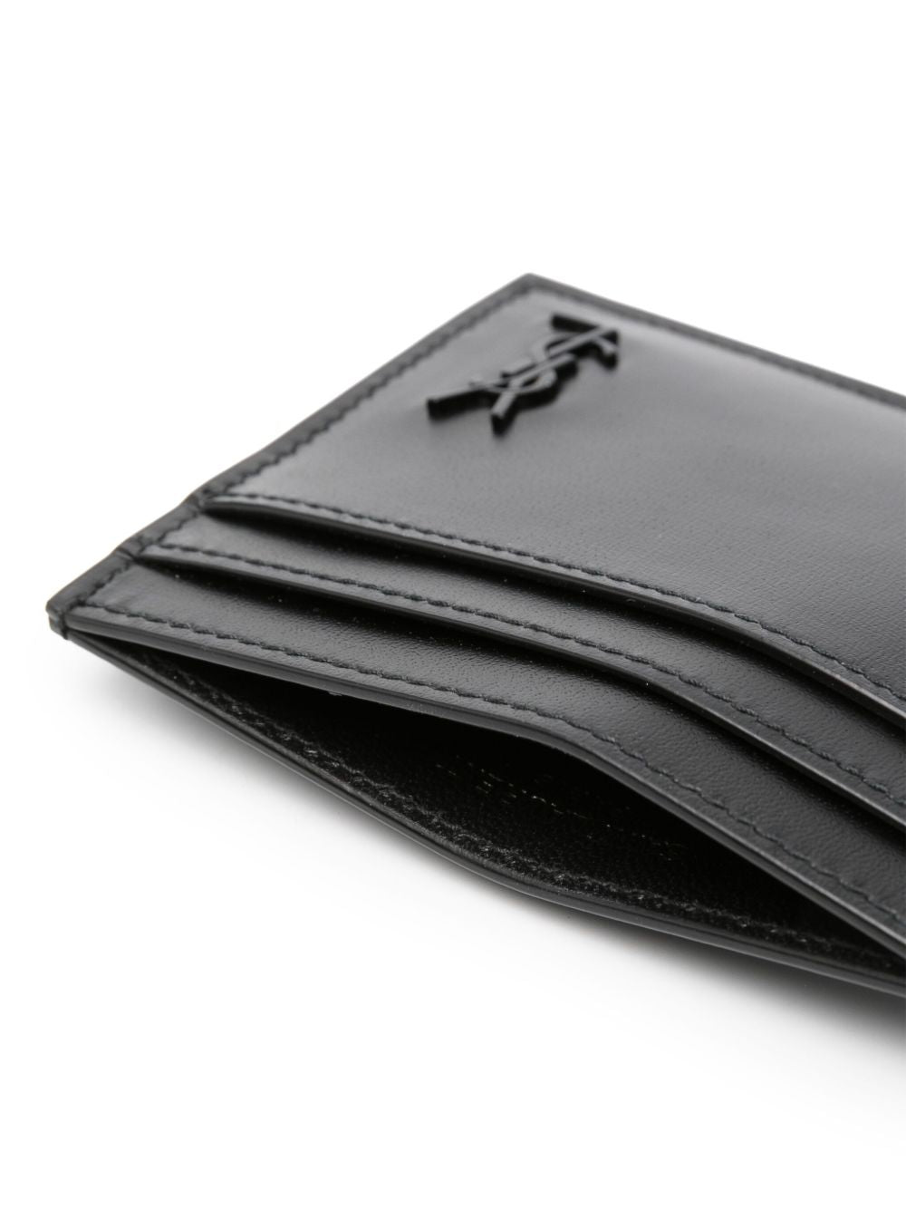 Saint Laurent Wallets Black Calf Skin