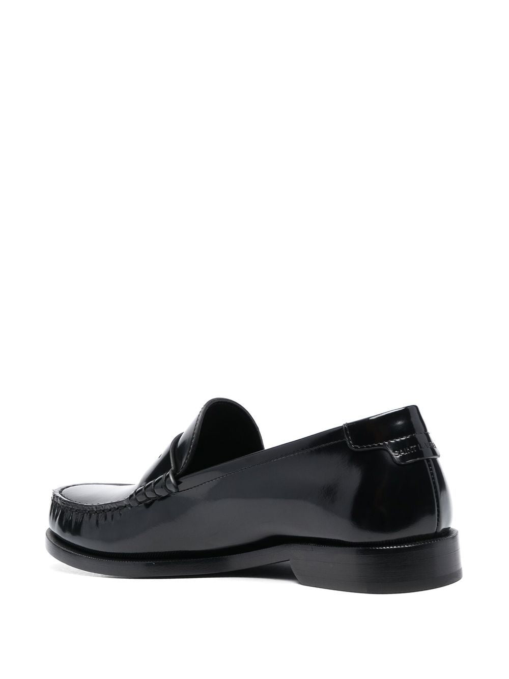 Saint Laurent Flat Shoes Black Domesticated Calf Leather