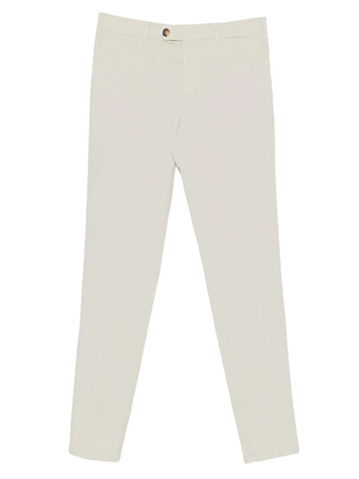 Brunello Cucinelli Trousers Grey Cotton Elastane