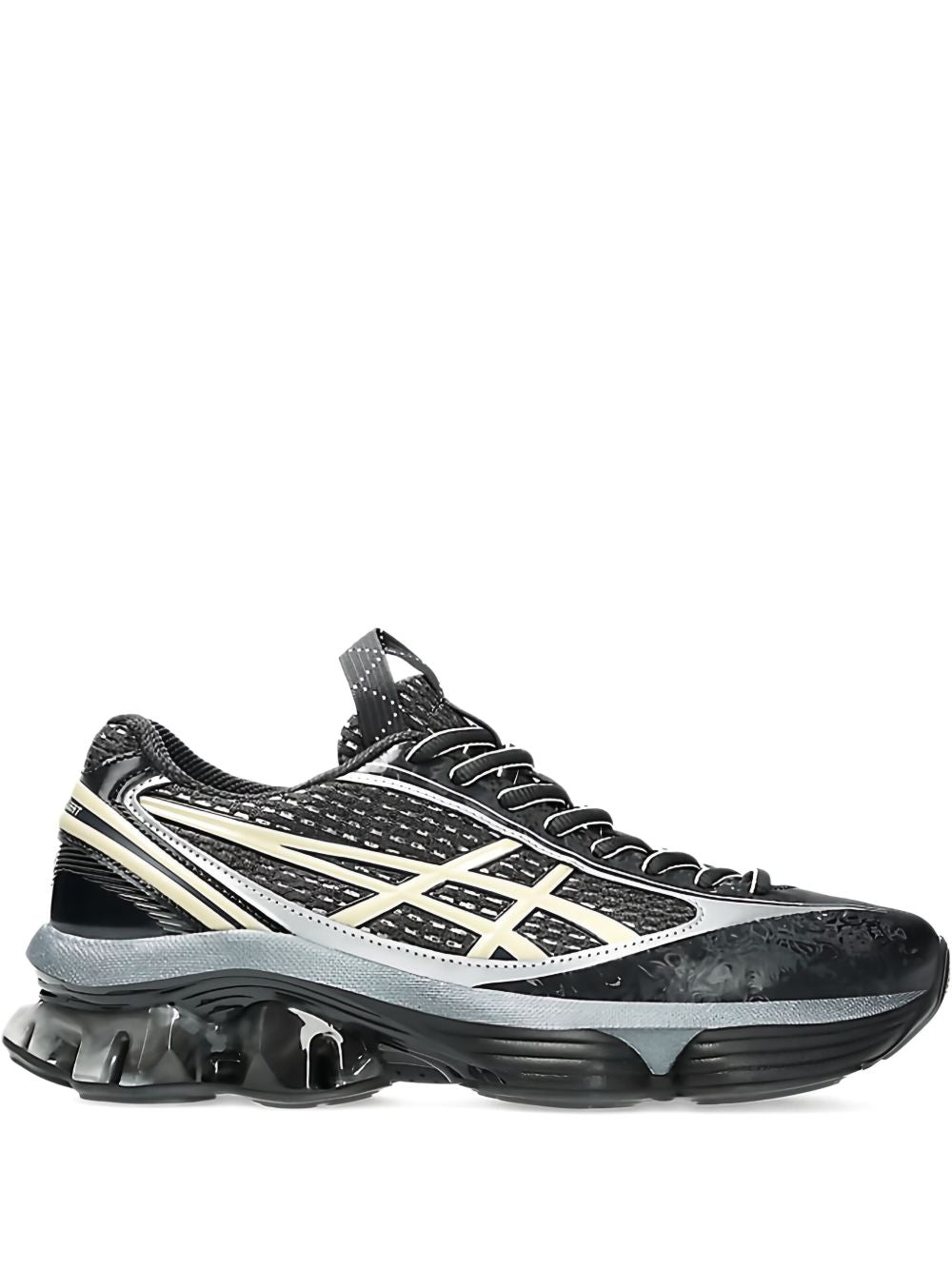 Asics Sneakers Black Synthetic Leather