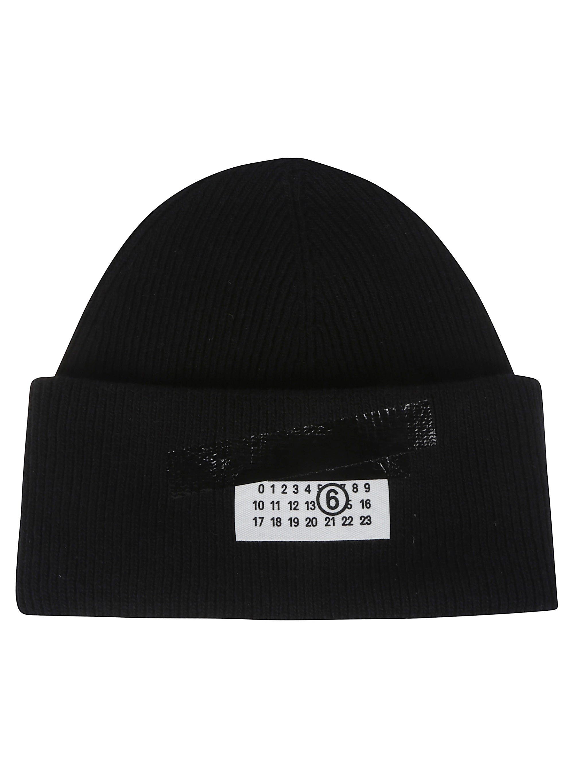 Mm6 Maison Margiela Hats Nero Wool Polyamide