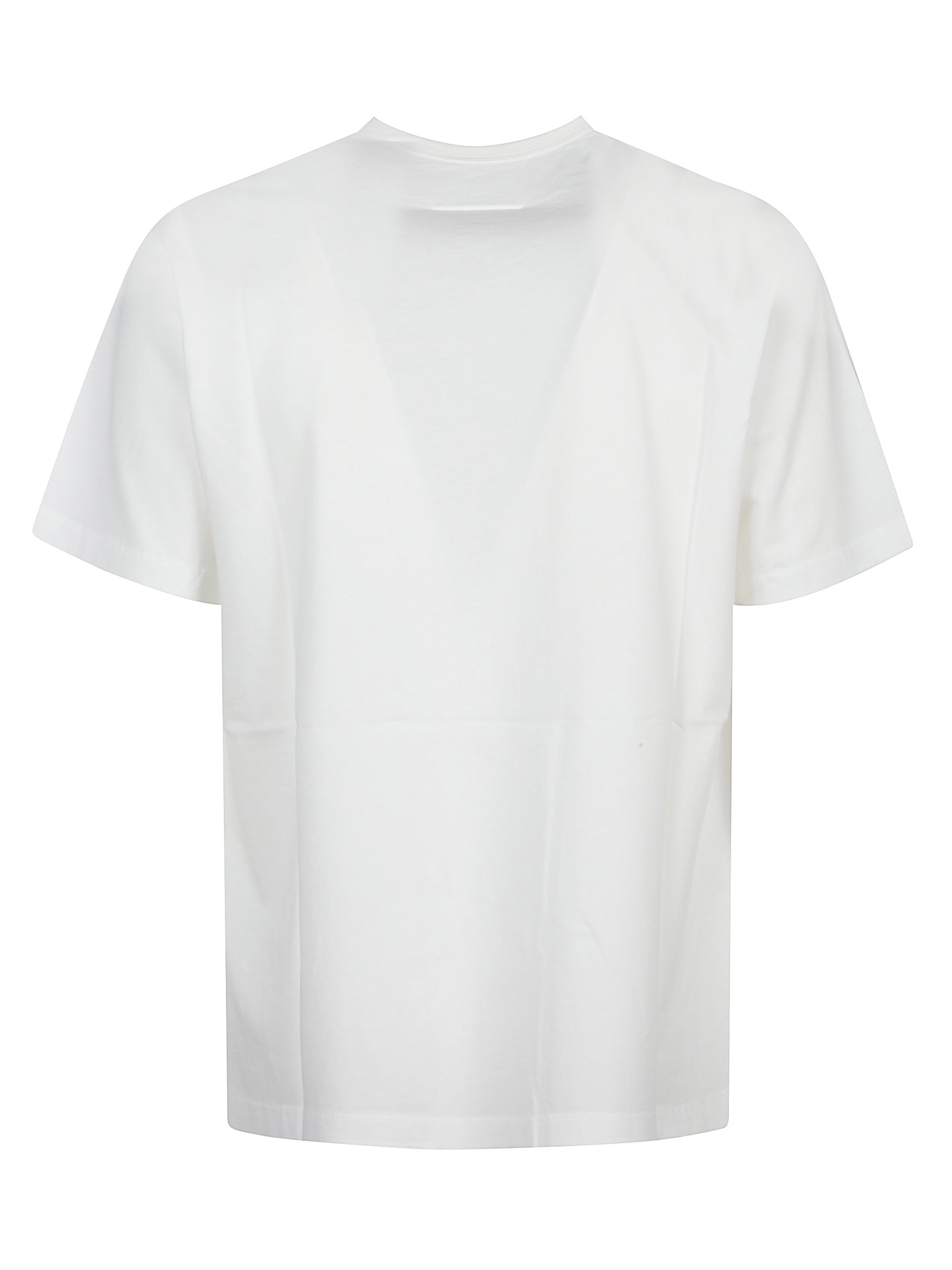 Mm6 Maison Margiela T-Shirts And Polos Bianco Cotton