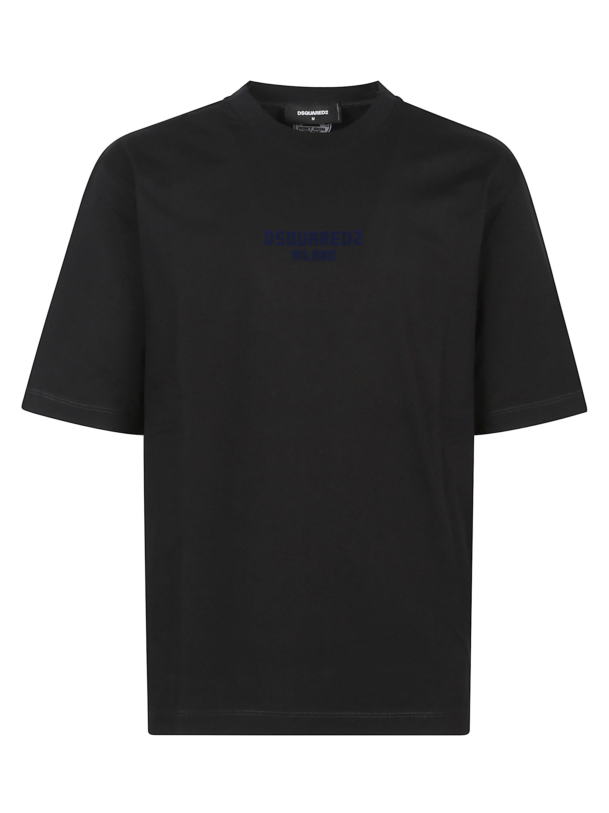 Dsquared2 T-Shirts And Polos Black Cotton