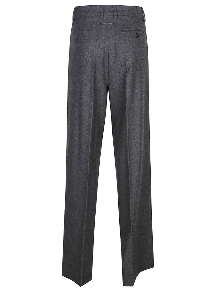 MM6 Maison Margiela Trousers Grey Virgin Wool