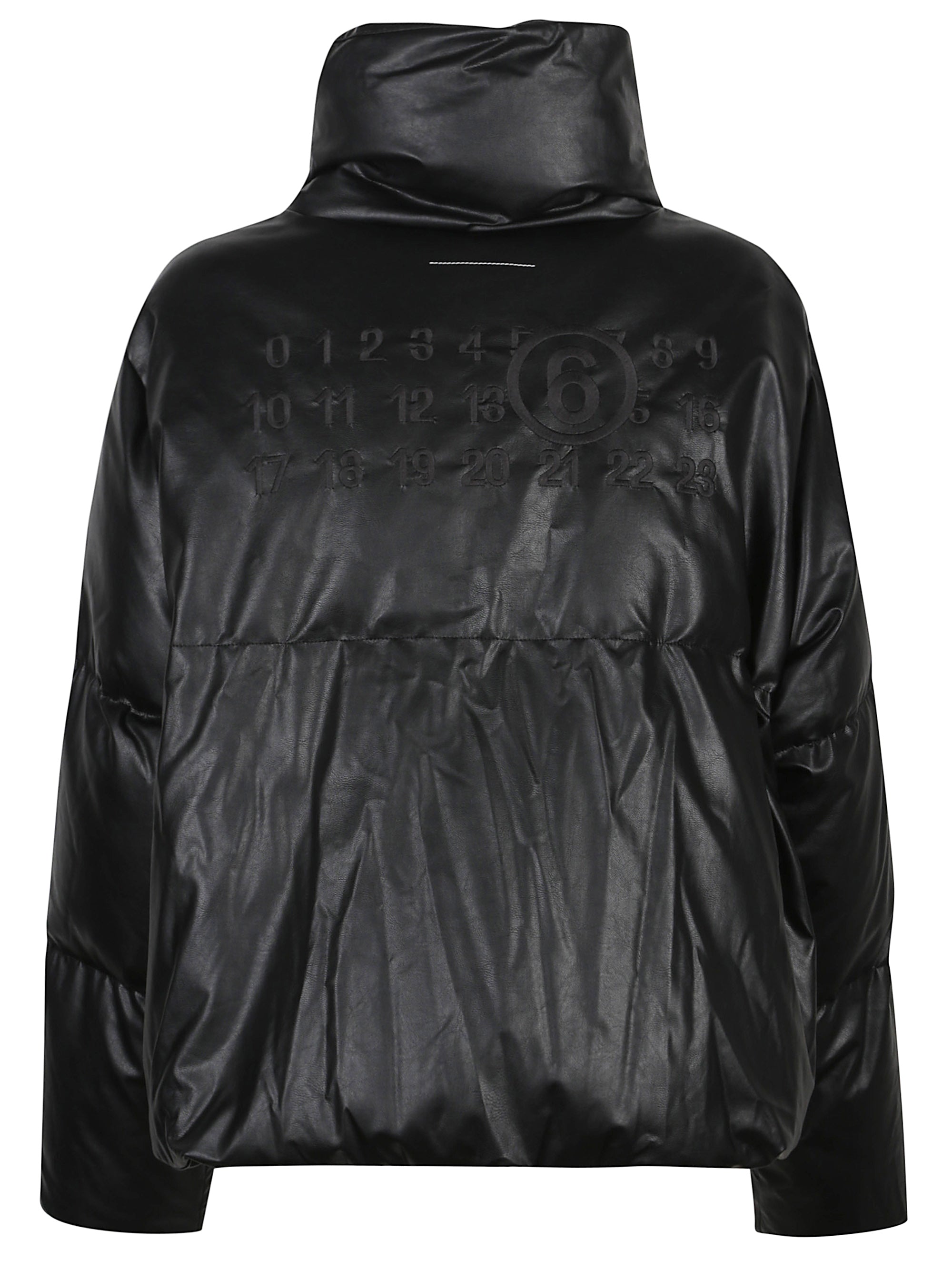 Mm6 Maison Margiela Coats Nero Viscose
