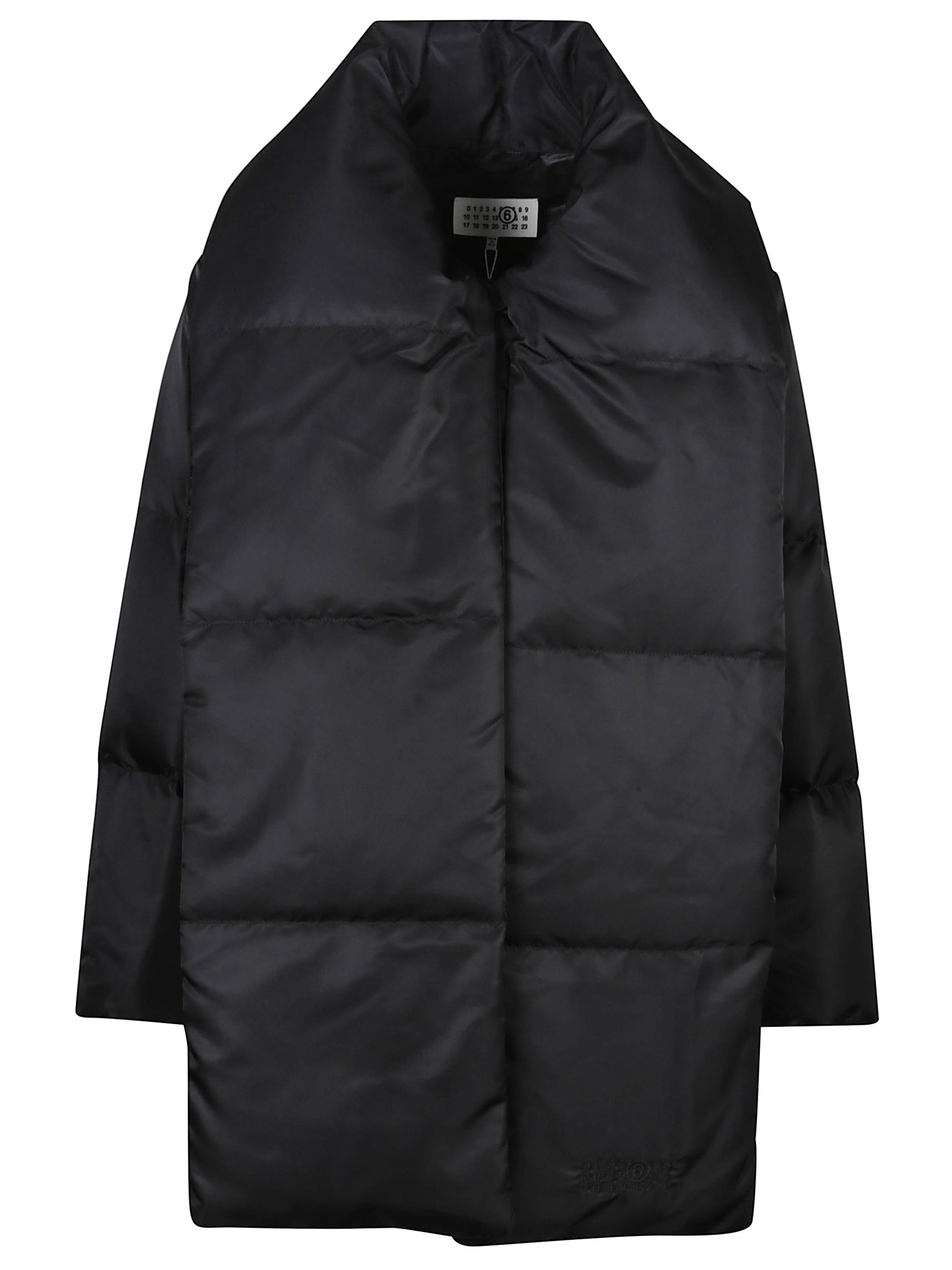 MM6 Maison Margiela Coats Black Polyamide