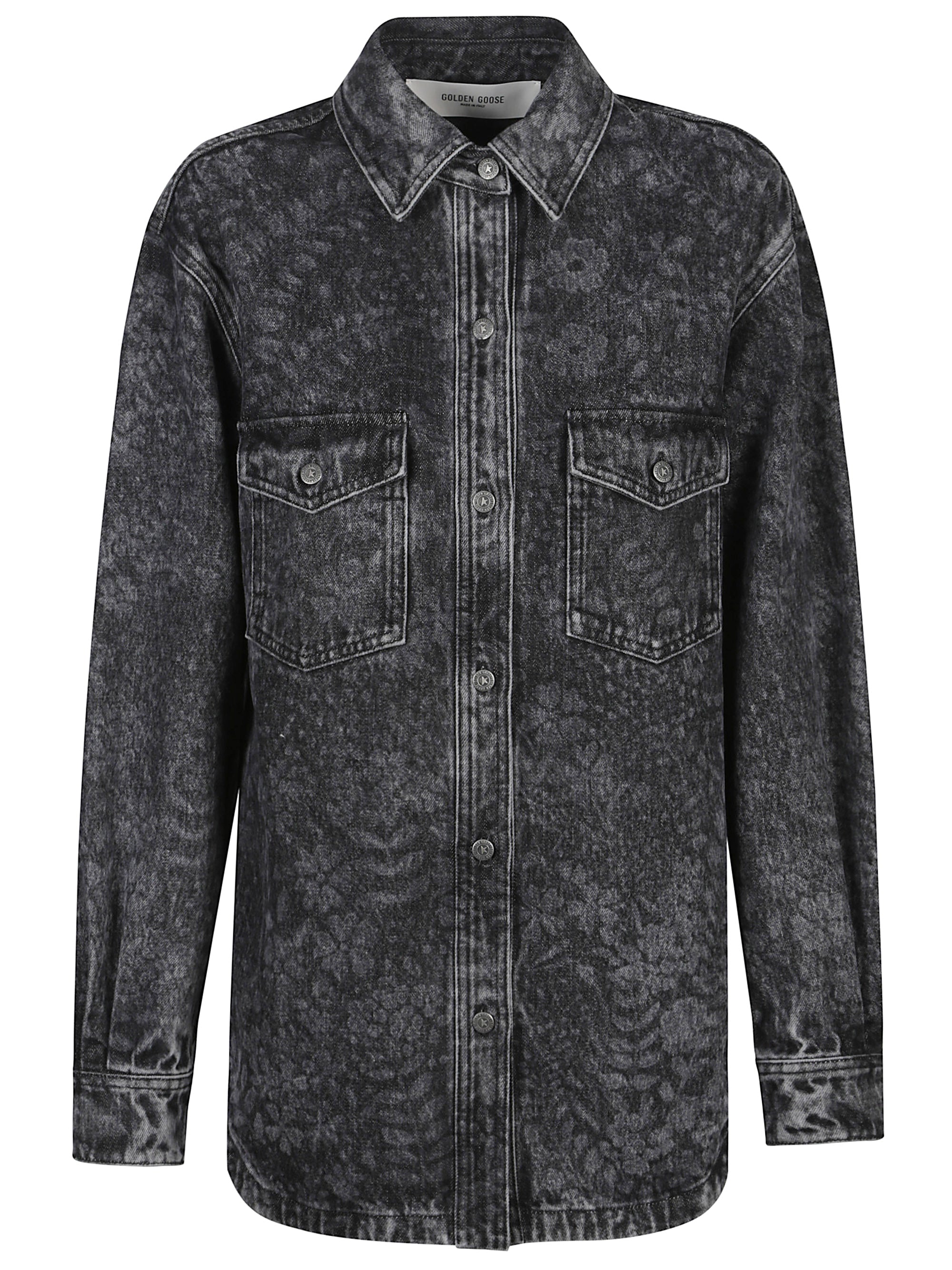 Golden Goose Shirts Black Cotton