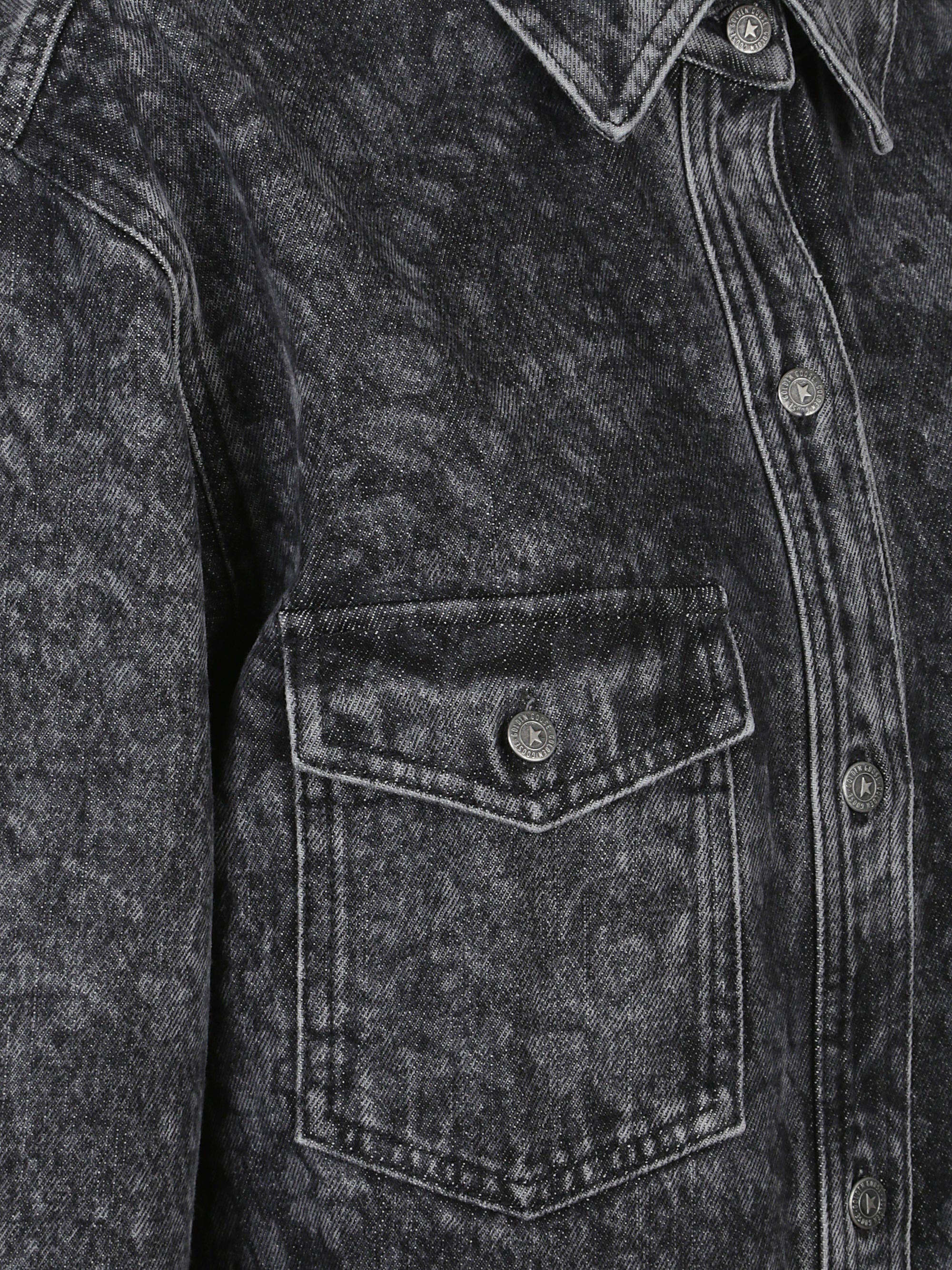 Golden Goose Shirts Black Cotton
