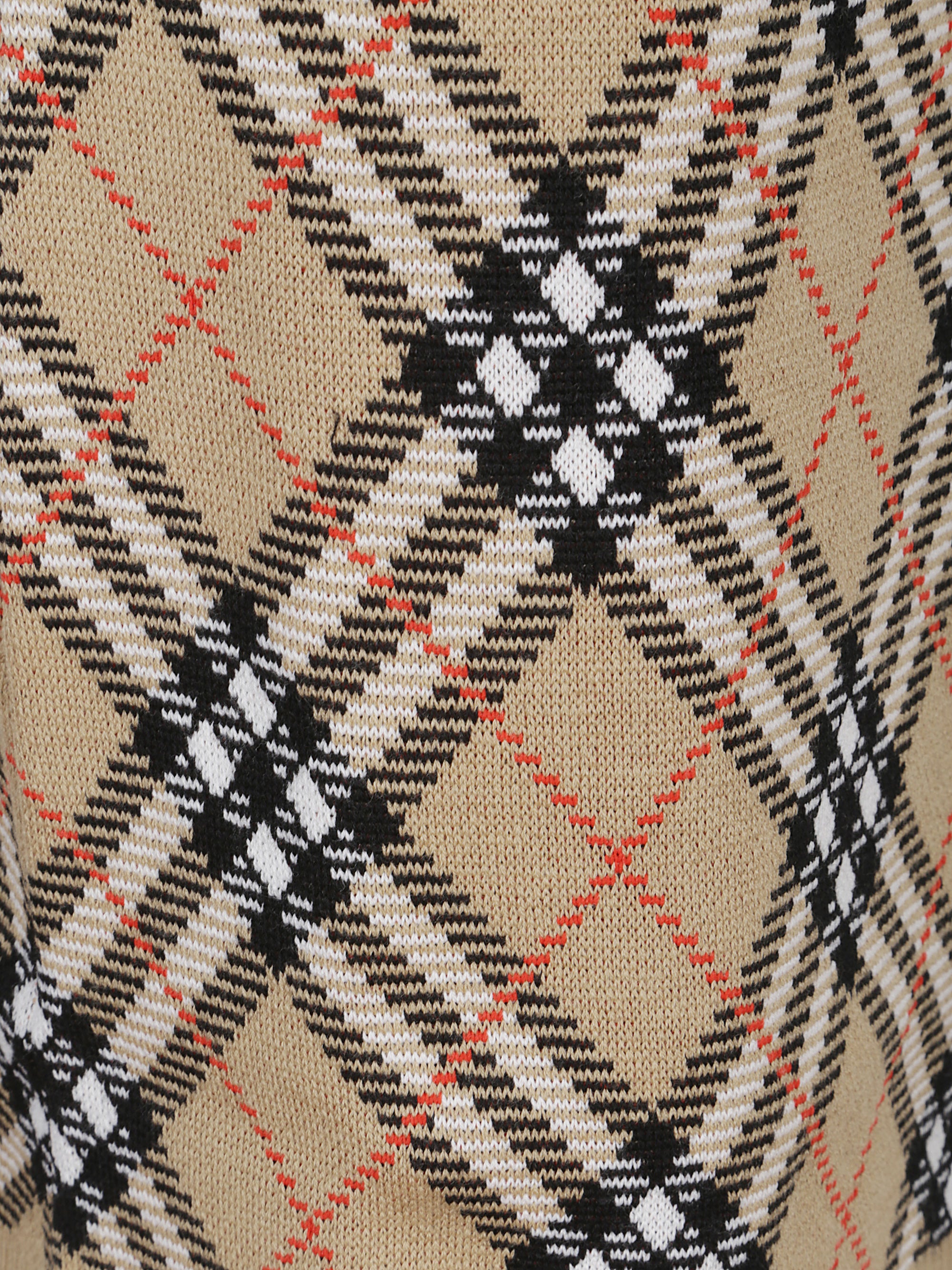Burberry Skirts Beige Wool Polyester