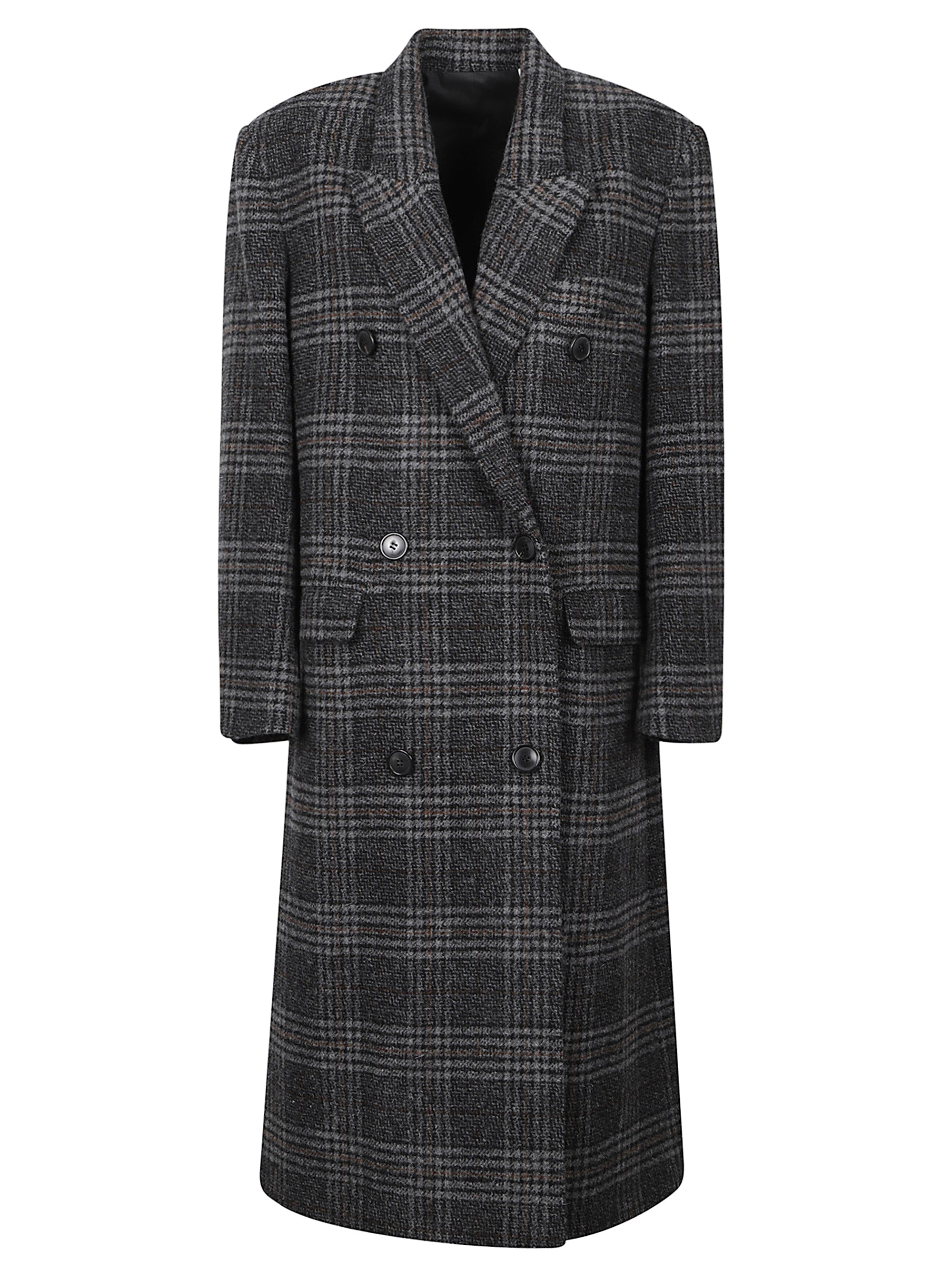 Marant Etoile Coats Grey Virgin Wool