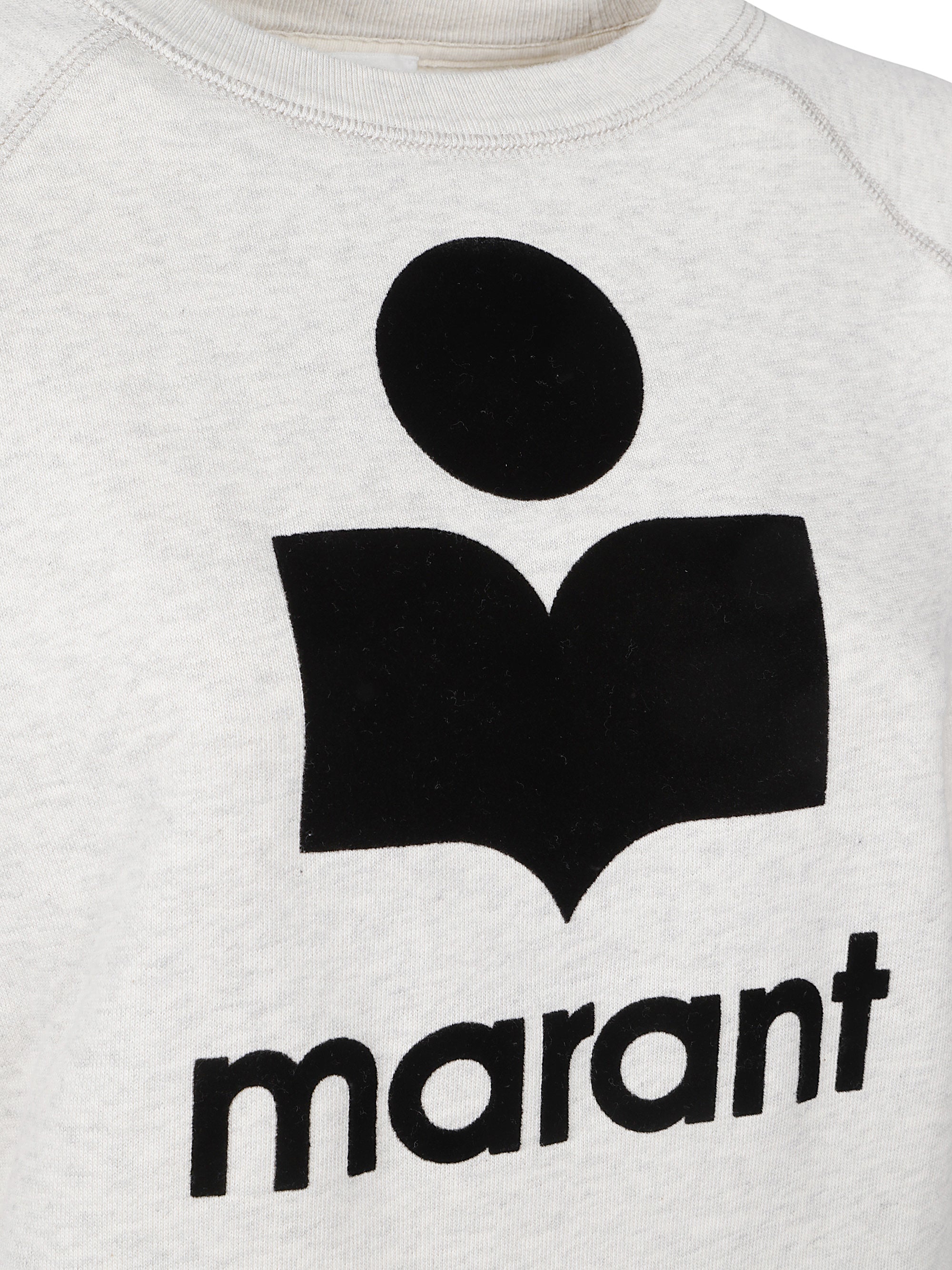 Marant Etoile Sweaters Grey Cotton Polyester