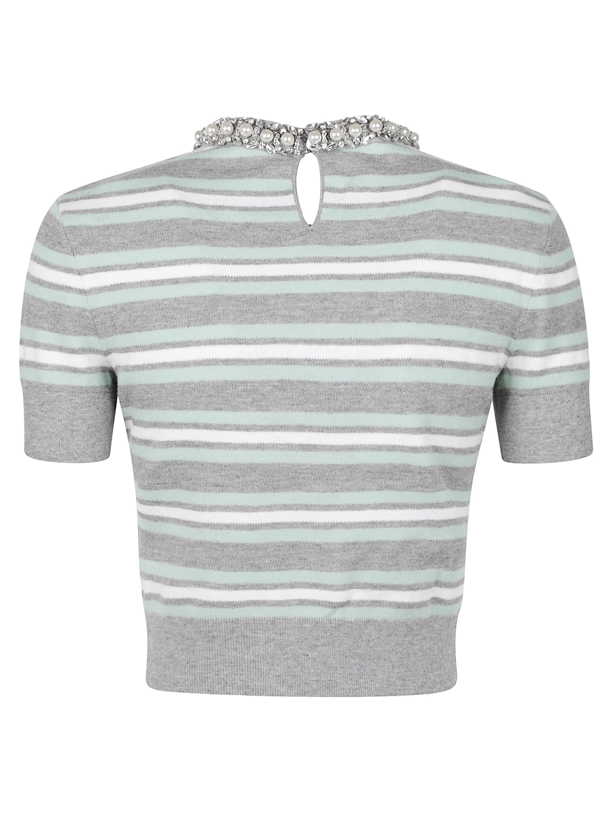 Self Portrait T-Shirts And Polos Grey Wo Co Wp
