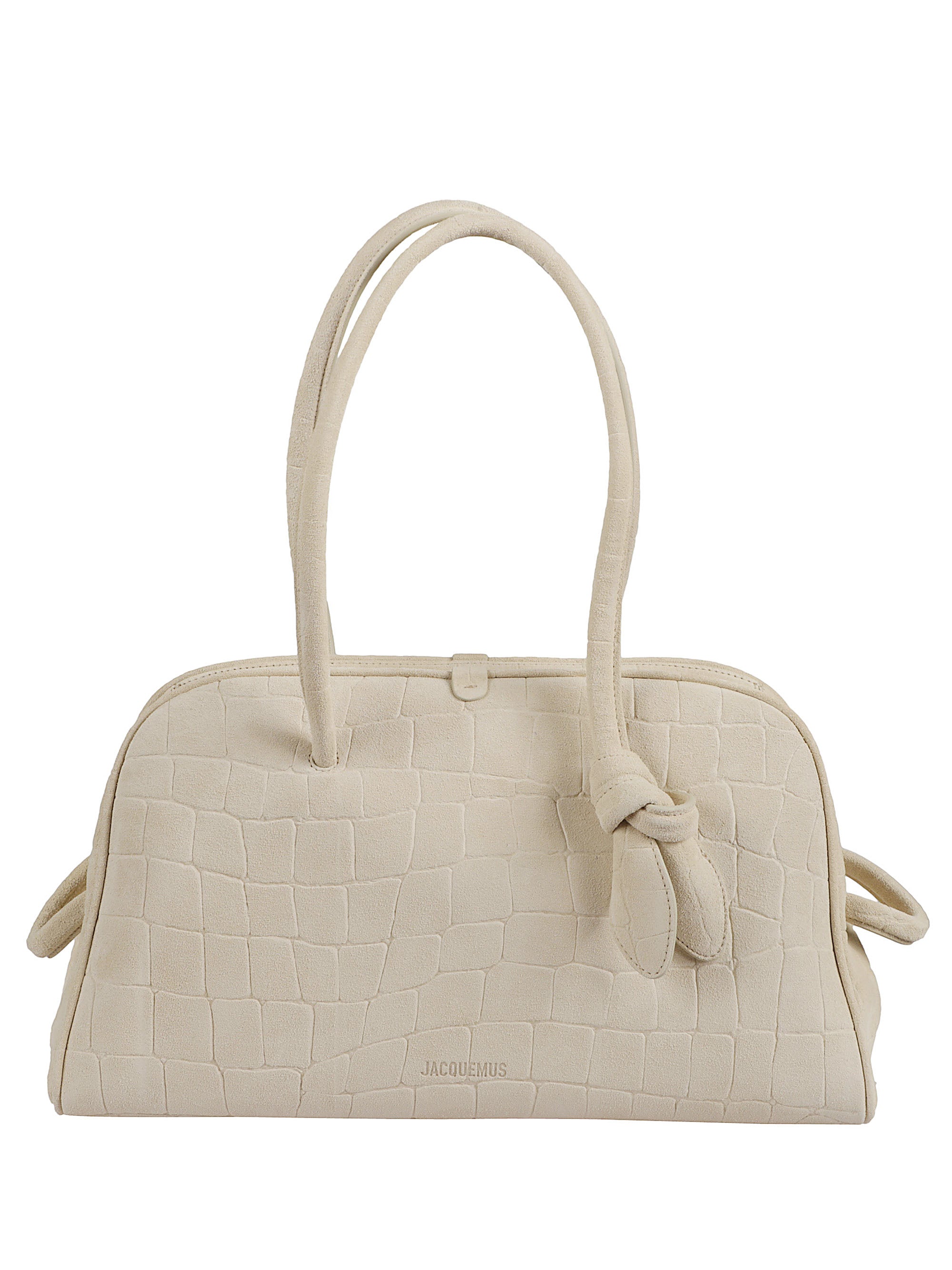 Jacquemus Bags White Calf Leather