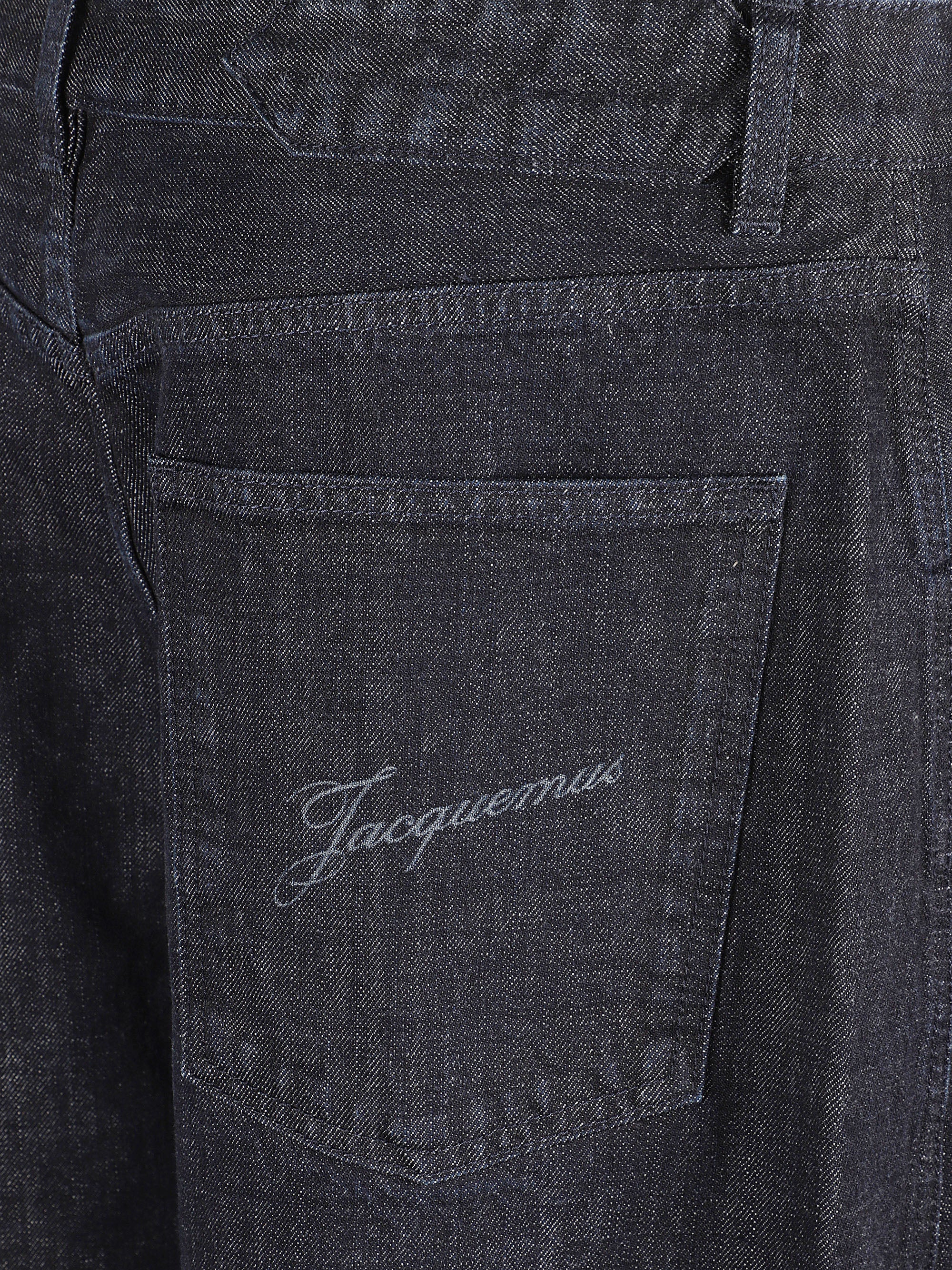 Jacquemus Jeans Blue Polyester Cotton