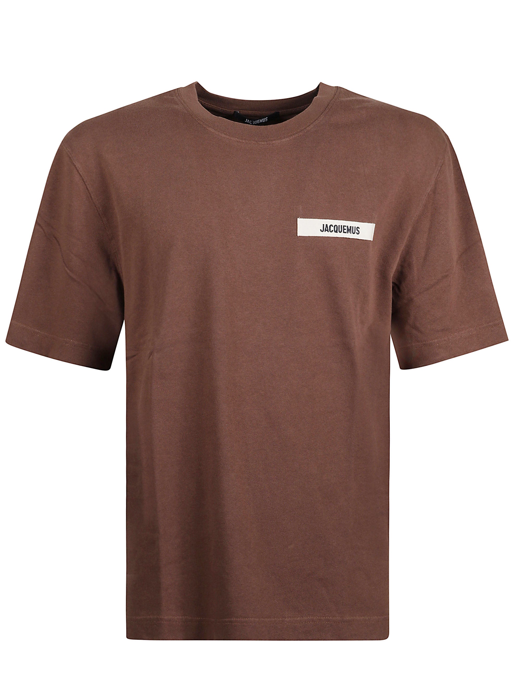 Jacquemus T-Shirts And Polos Brown Cotton