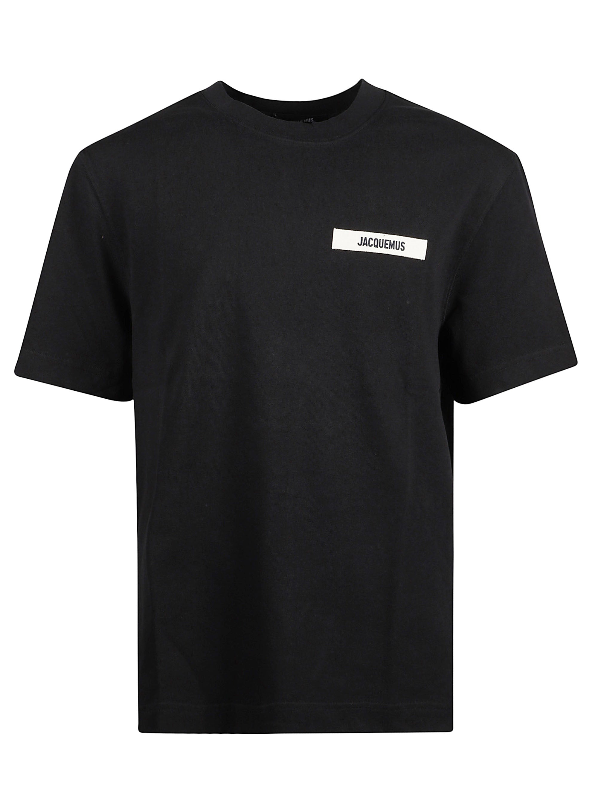 Jacquemus T-Shirts And Polos Black Cotton
