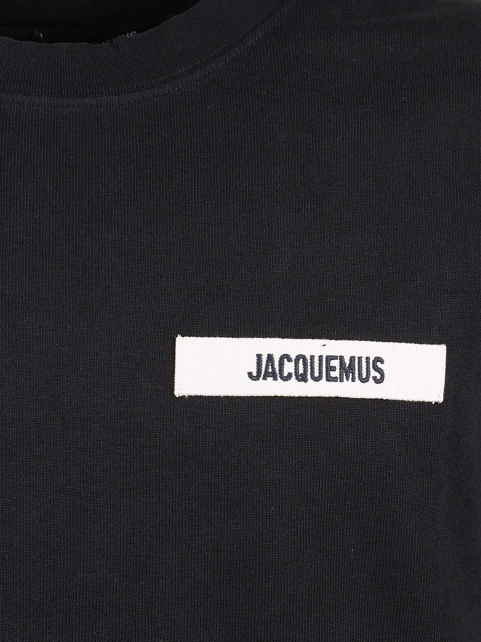 Jacquemus T-Shirts And Polos Black Cotton
