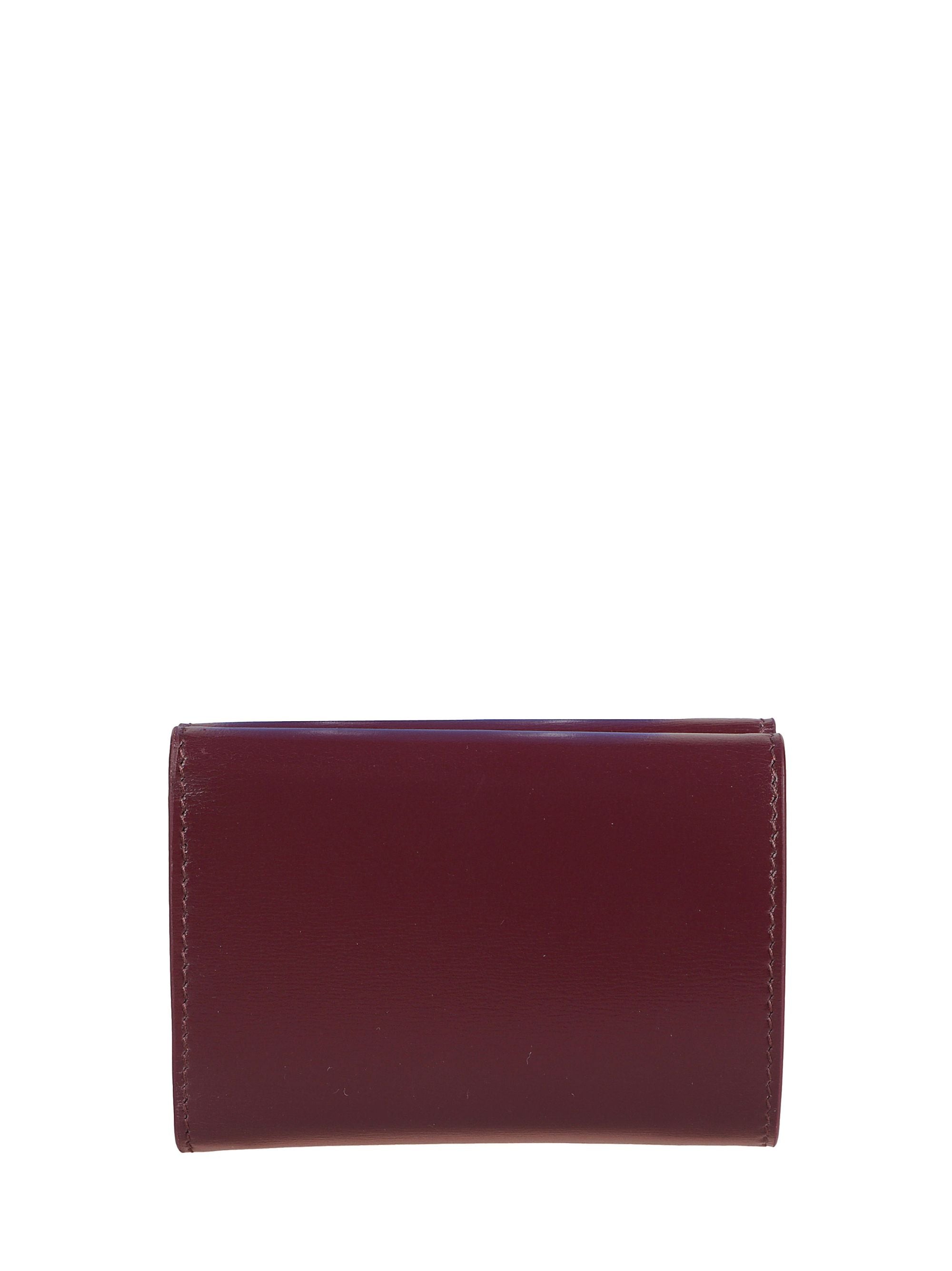 Jil Sander Wallets Red Calf Leather