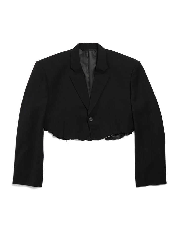 Balenciaga Jackets Black Viscose Wool