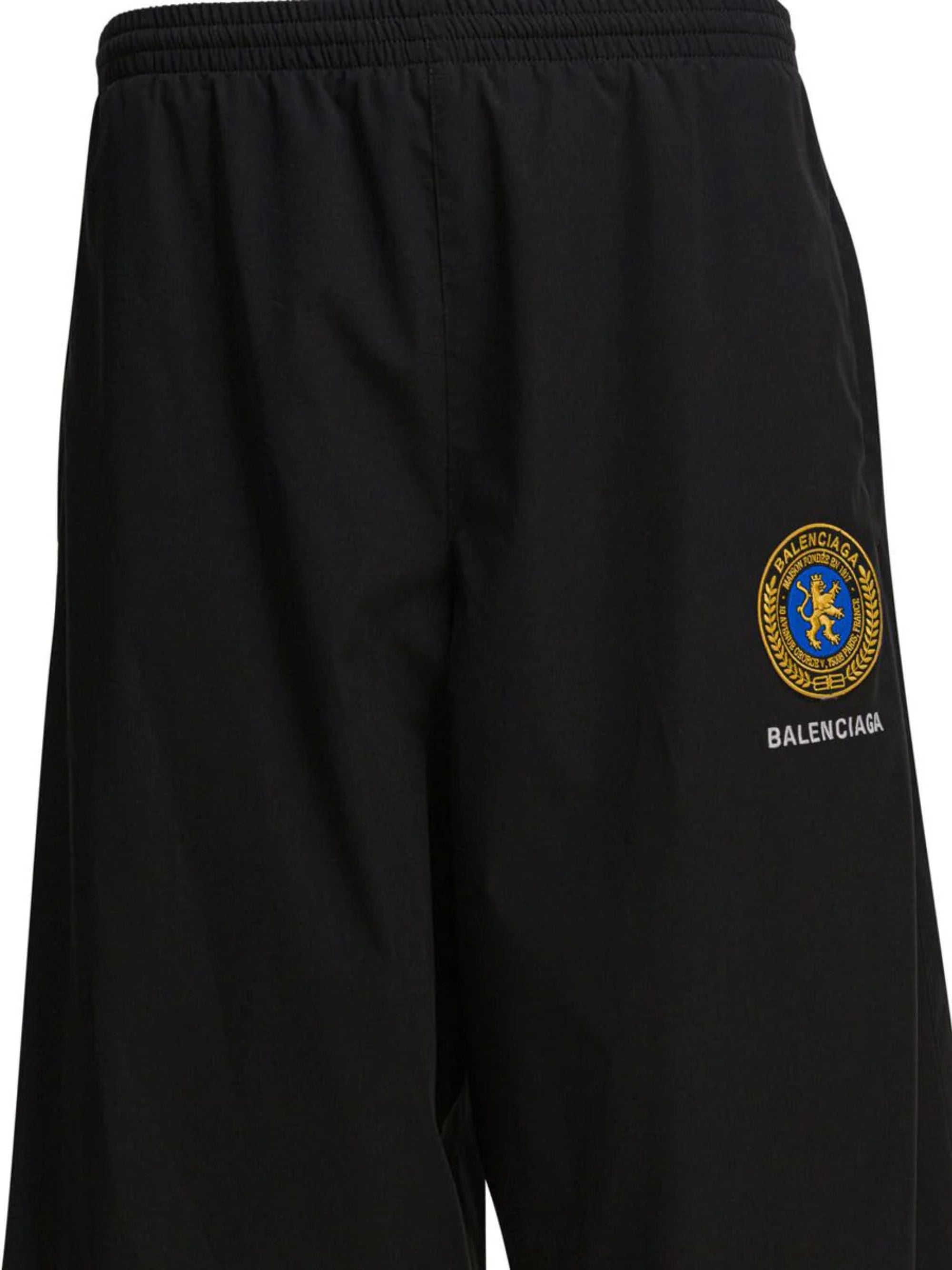 Balenciaga Trousers Black Polyester