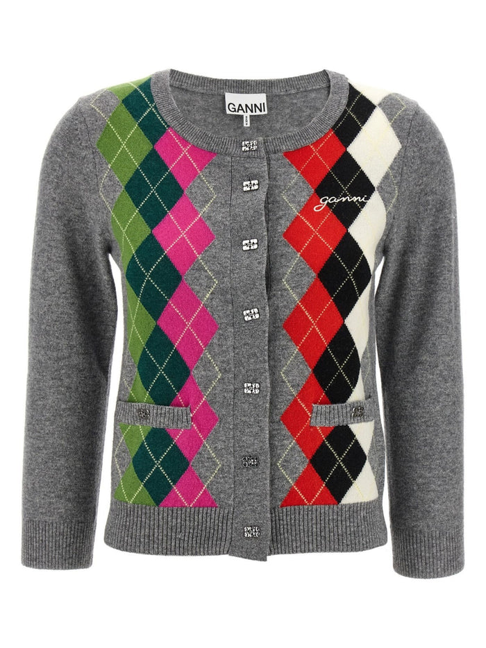 GANNI Sweaters MultiColour Wool Cashmere