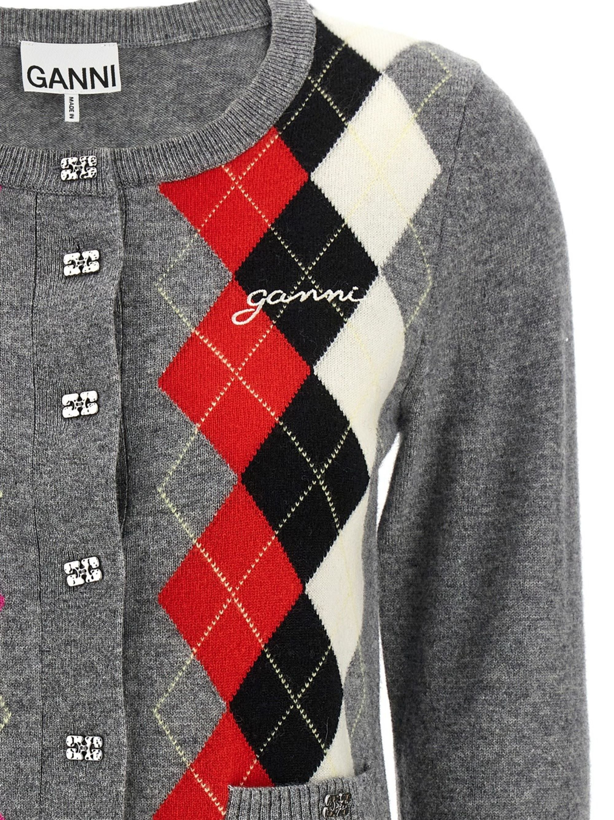 GANNI Sweaters MultiColour Wool Cashmere