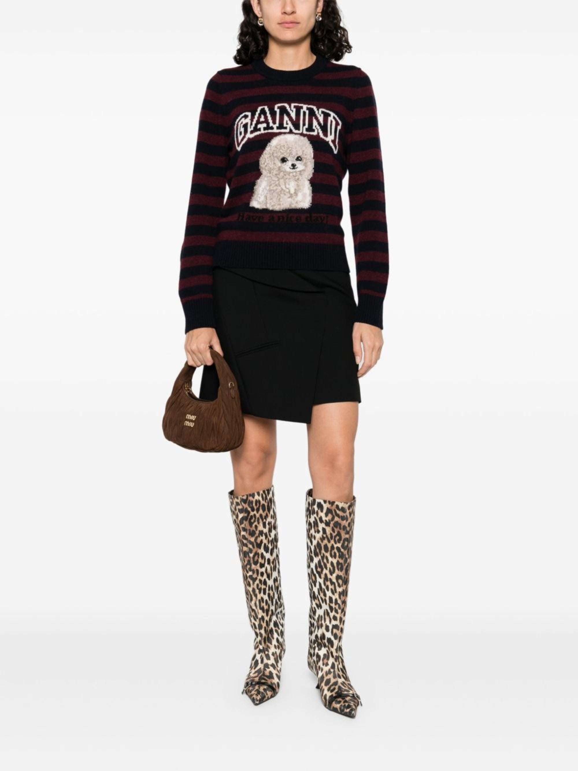 Ganni Sweaters Multicolour