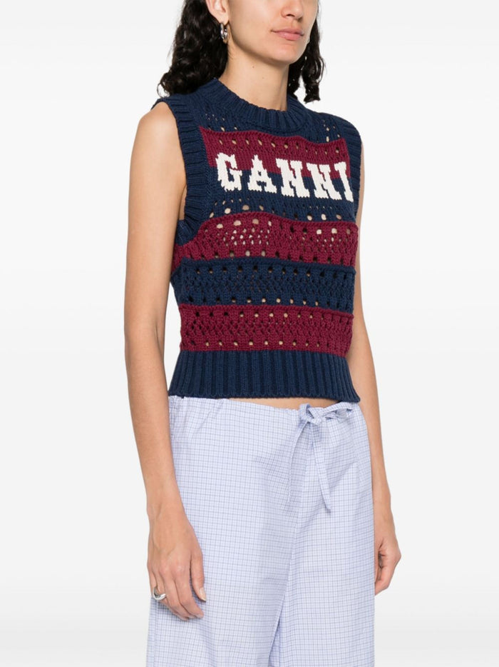 Ganni Sweaters Multicolour