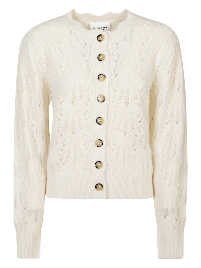 MARANT ETOILE Sweaters Beige Baby Alpaca Polyamide