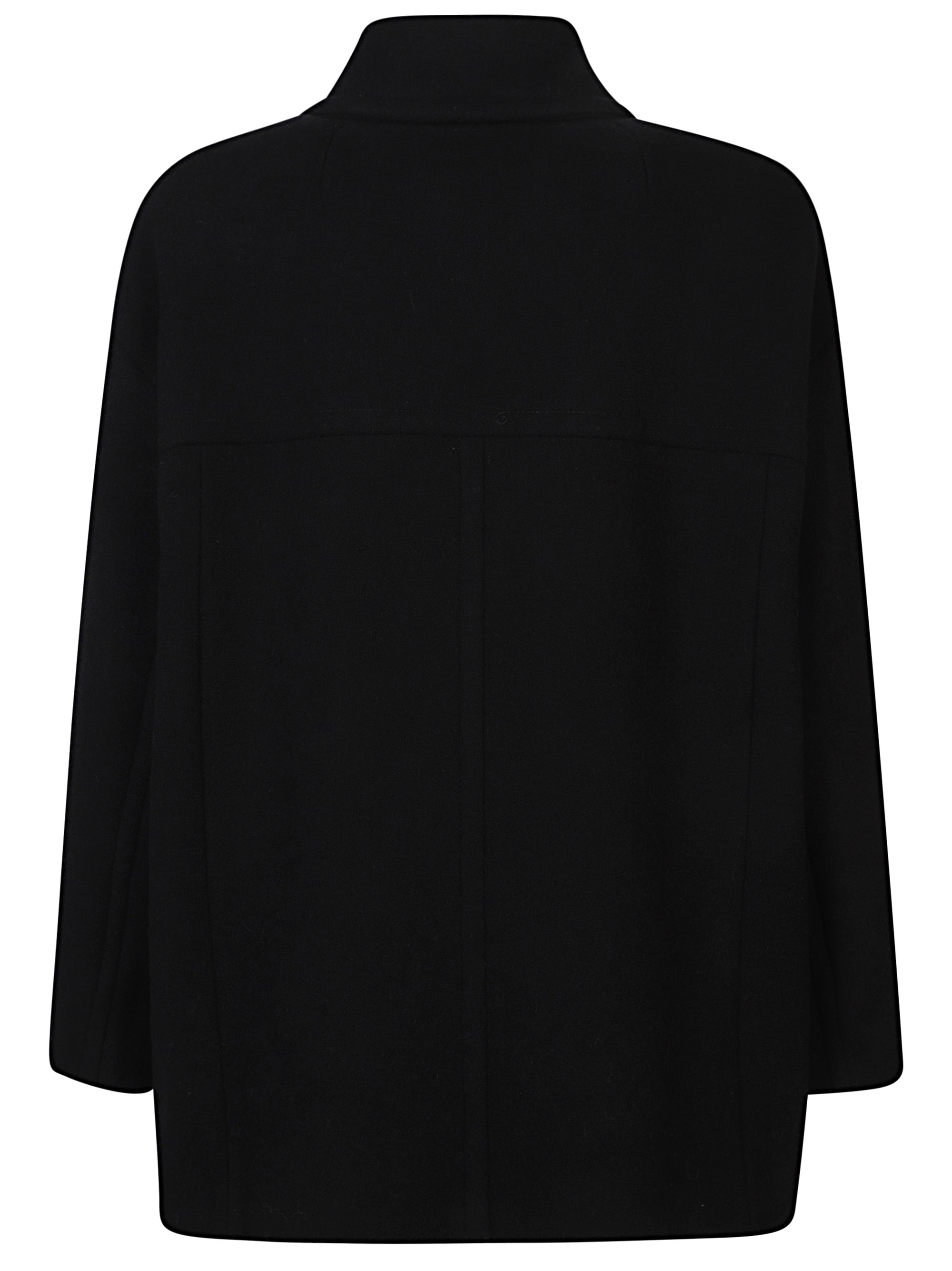 Marant Coats Black Wool Polyamide