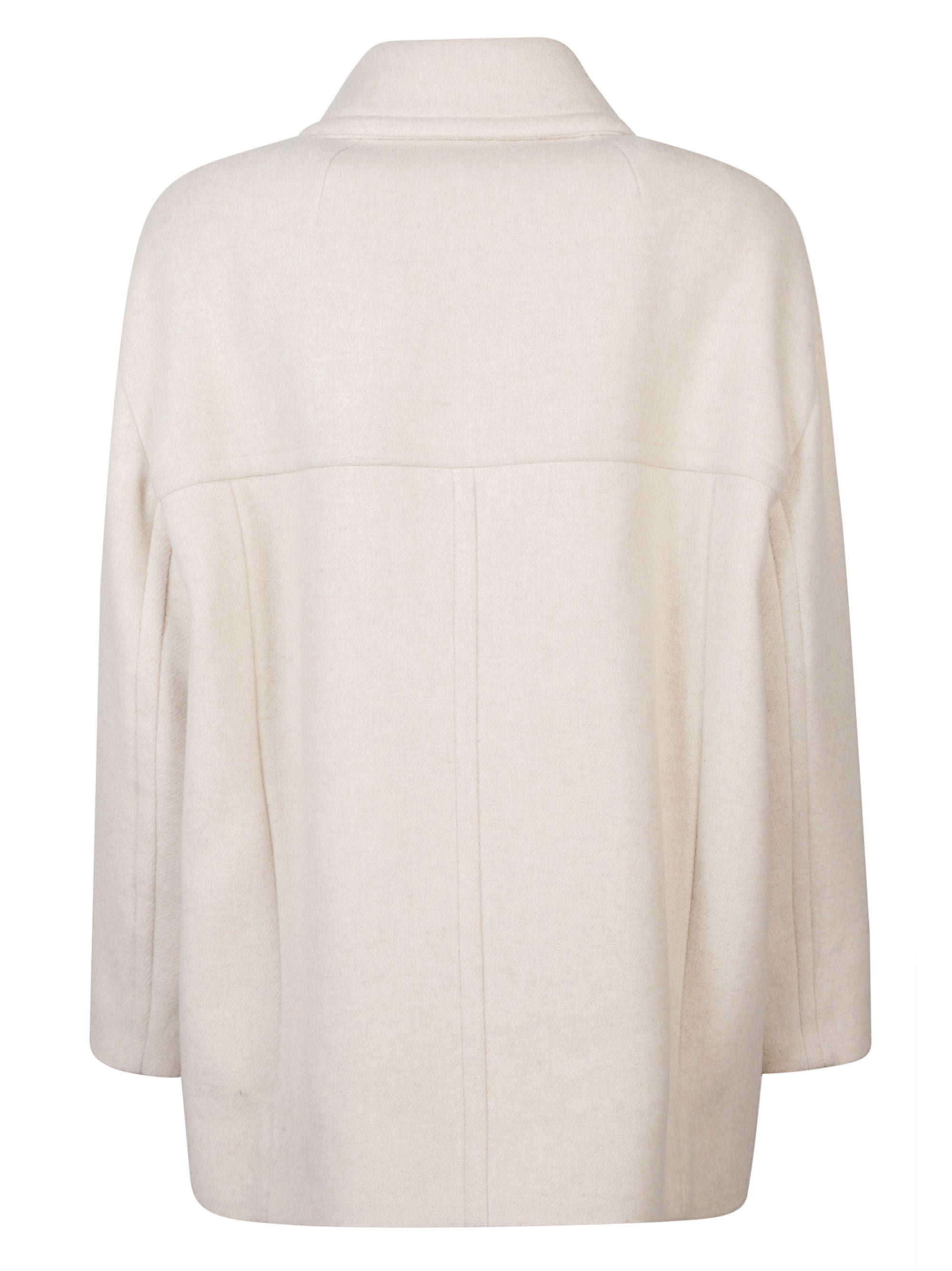Marant Coats Beige Wool Polyamide